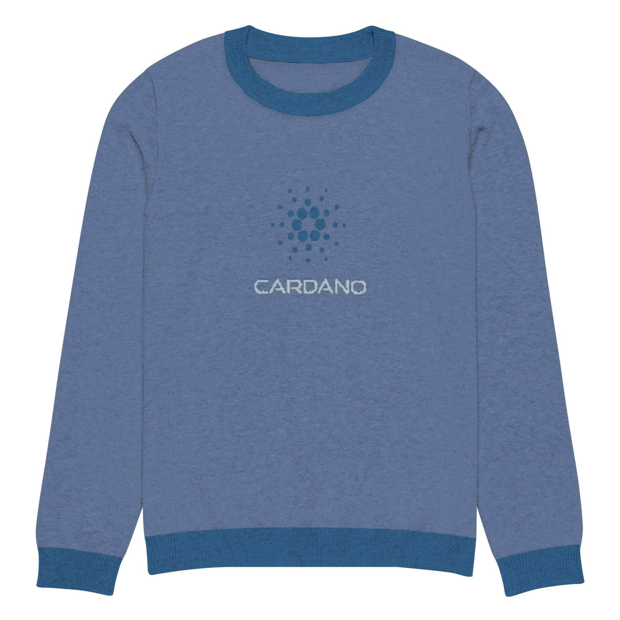 Cardano ADA Crew Knitted Sweater - InvestmenTees