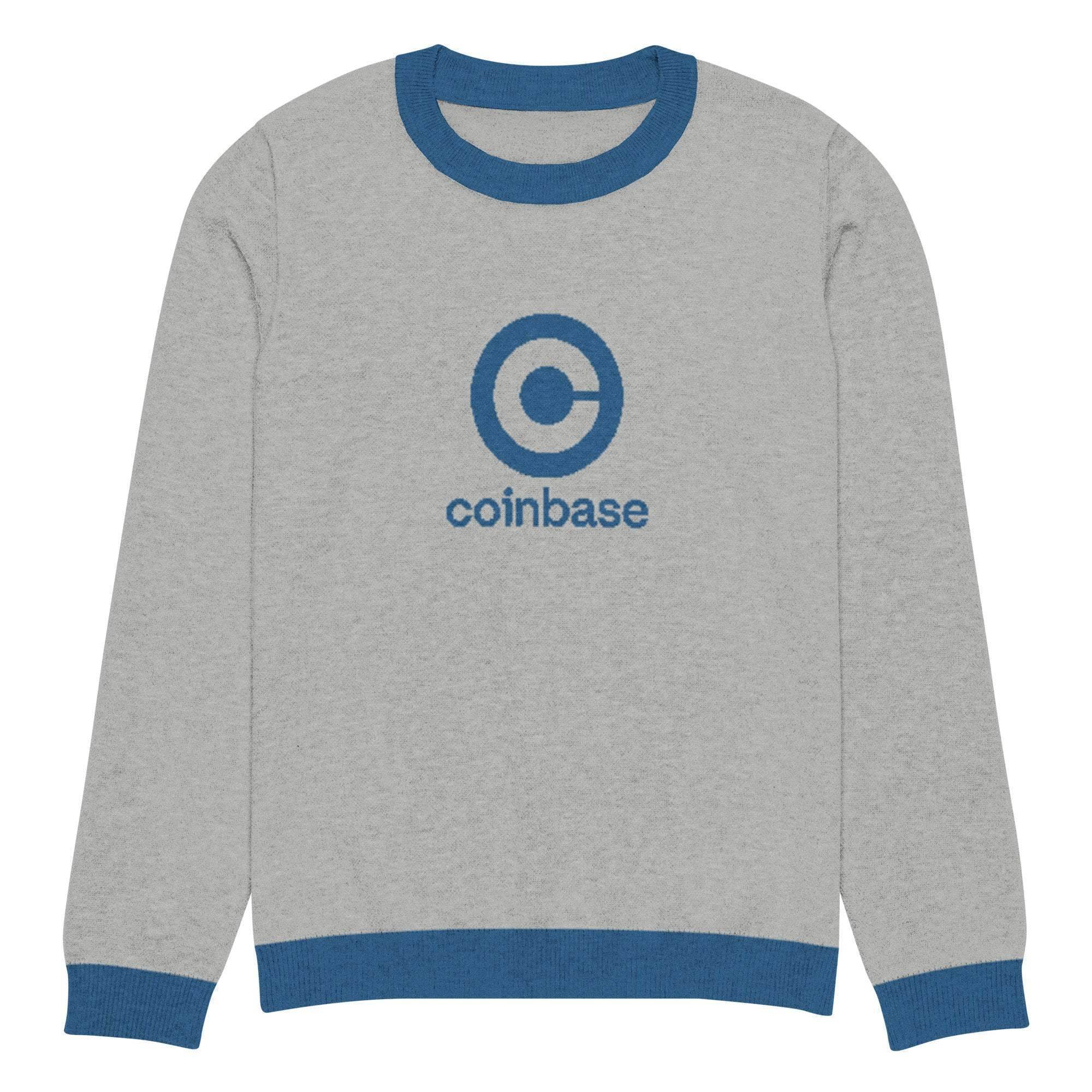 Coinbase Crew Knitted Sweater - InvestmenTees