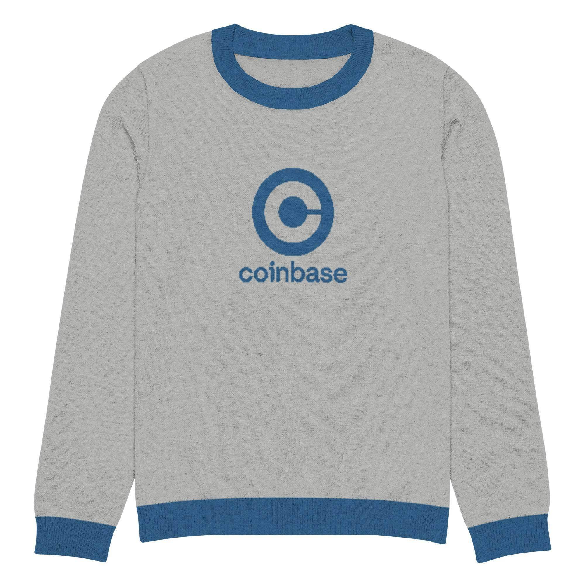 Coinbase Crew Knitted Sweater - InvestmenTees