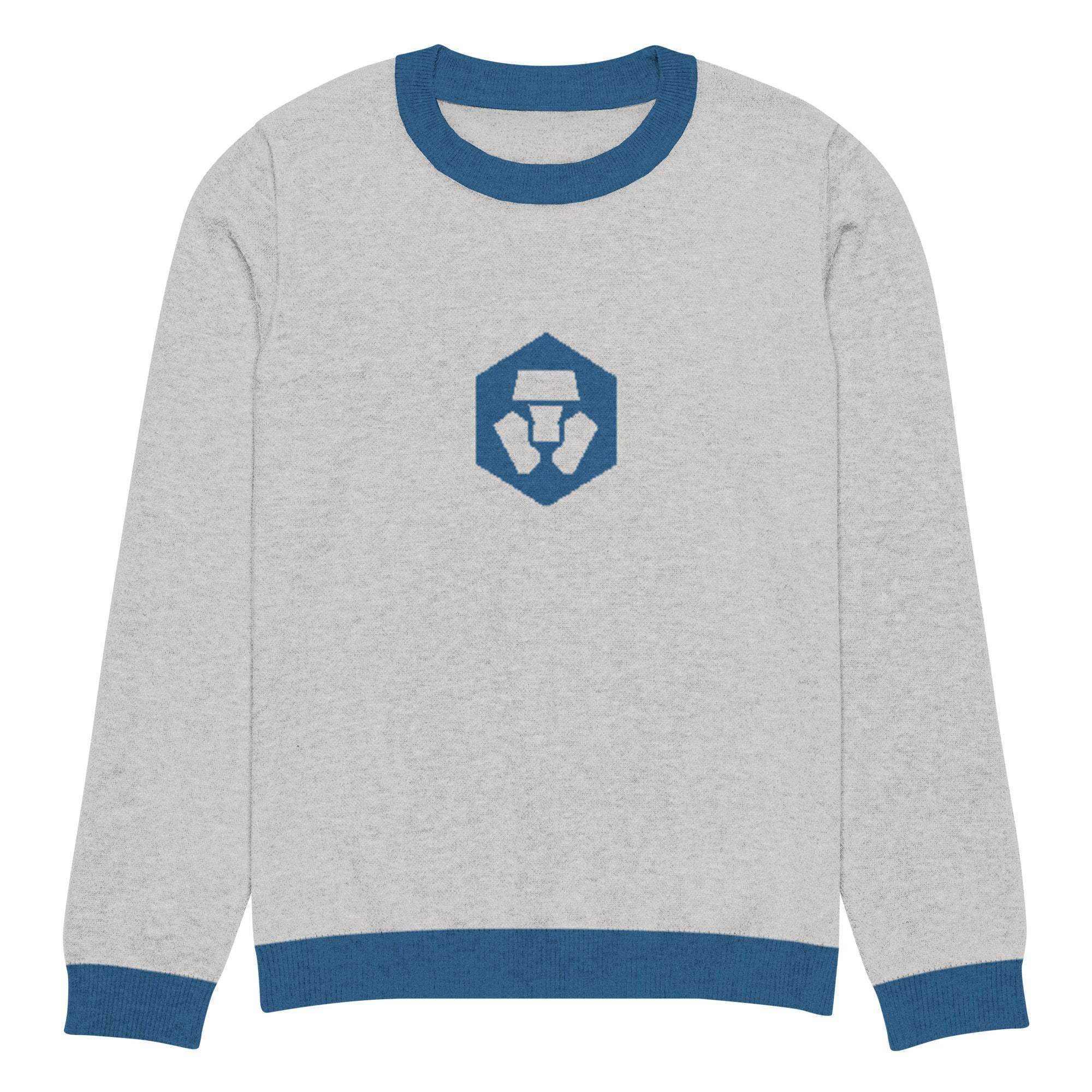 Cronos Crypto Crew Knitted Sweater - InvestmenTees