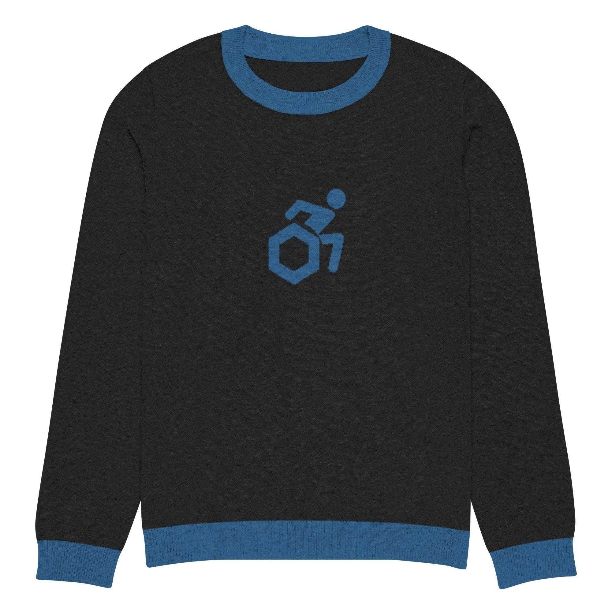 Chainlink Disabled Crew Knitted Sweater - InvestmenTees