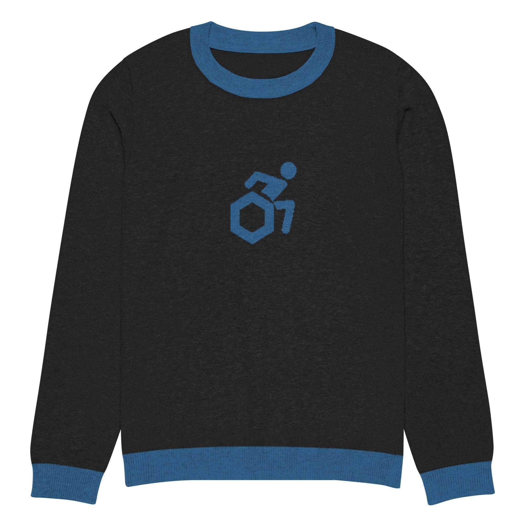 Chainlink Disabled Crew Knitted Sweater - InvestmenTees