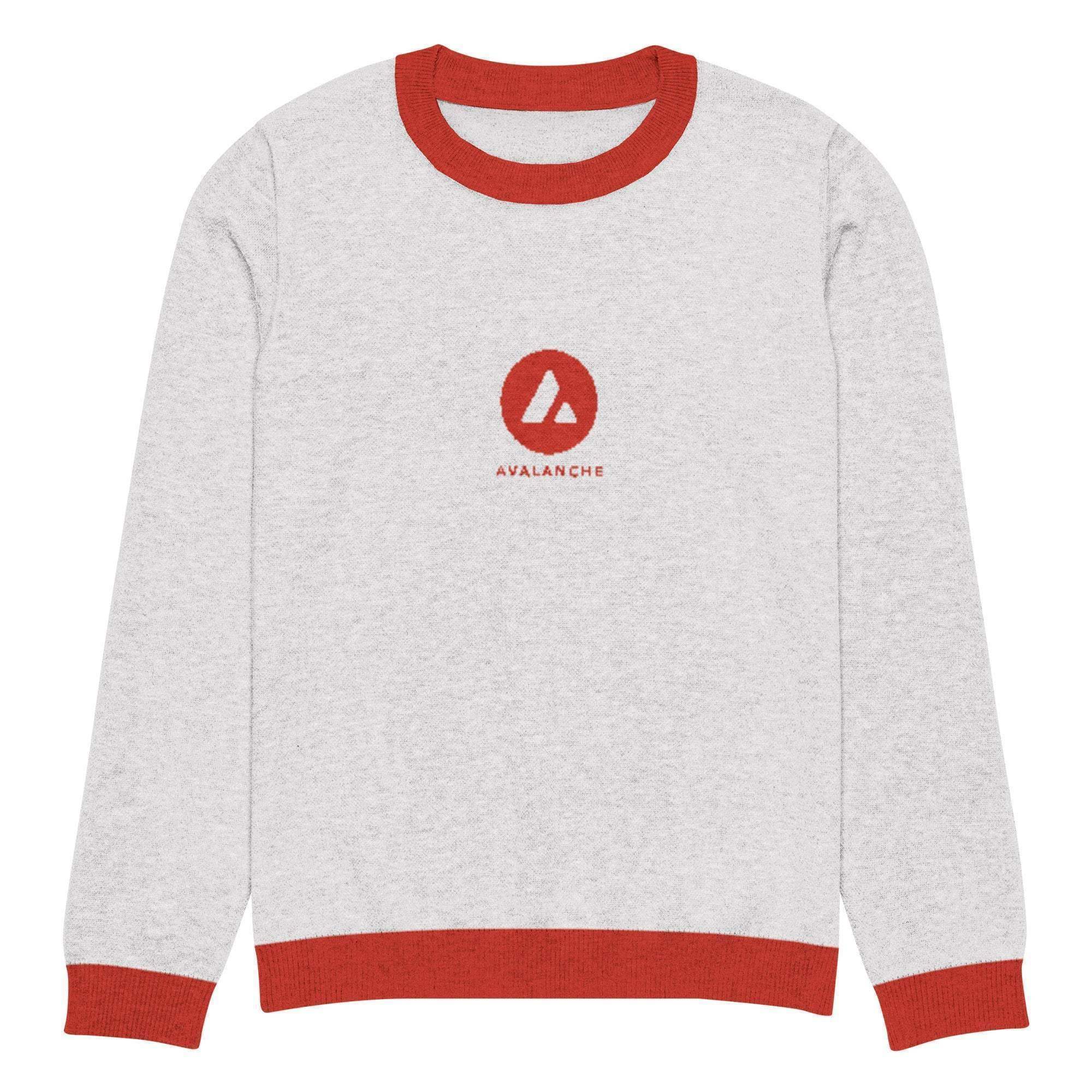 Avalanche | AVAX Crew Knitted Sweater - InvestmenTees