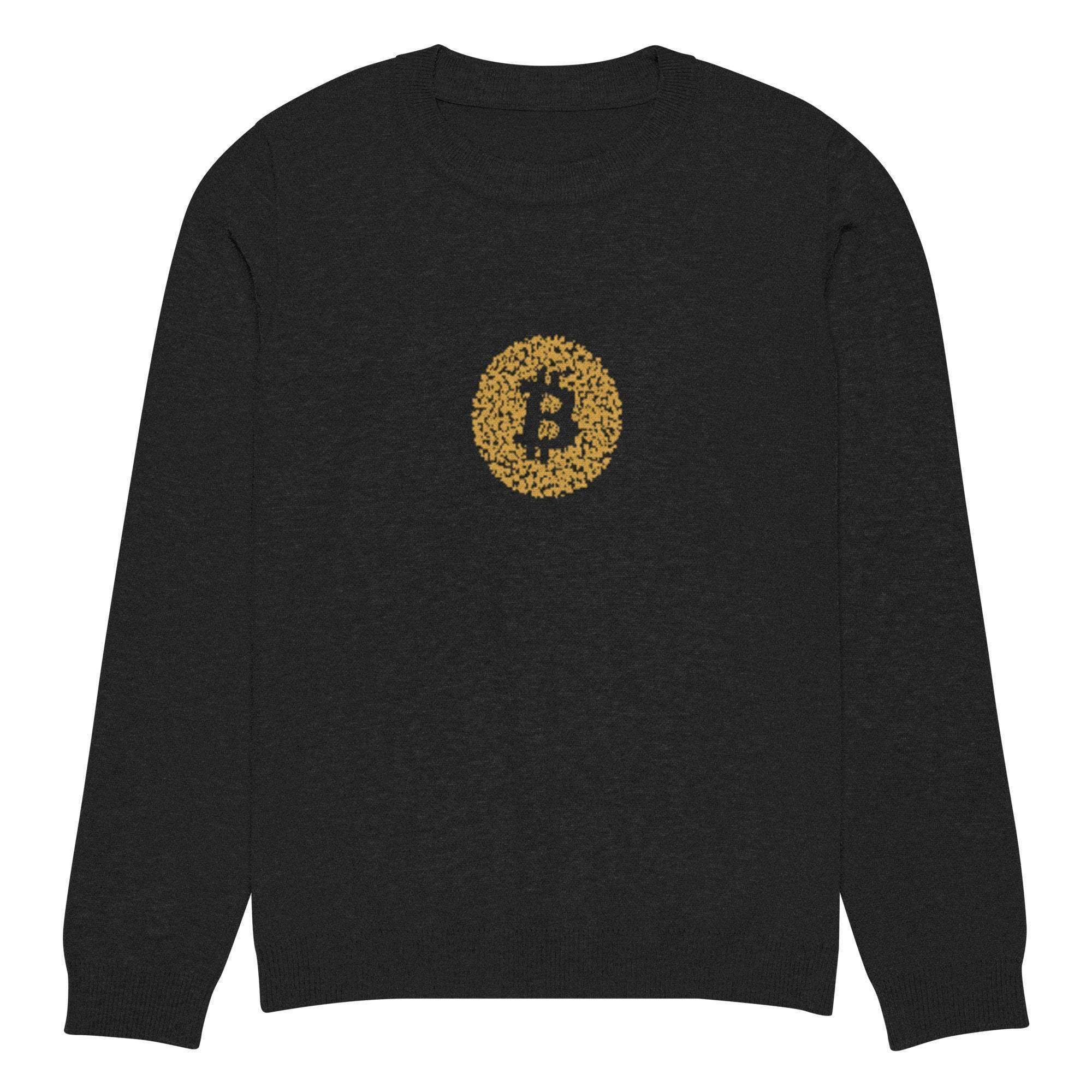 Bitcoin Bubble Crew Knitted Sweater - InvestmenTees