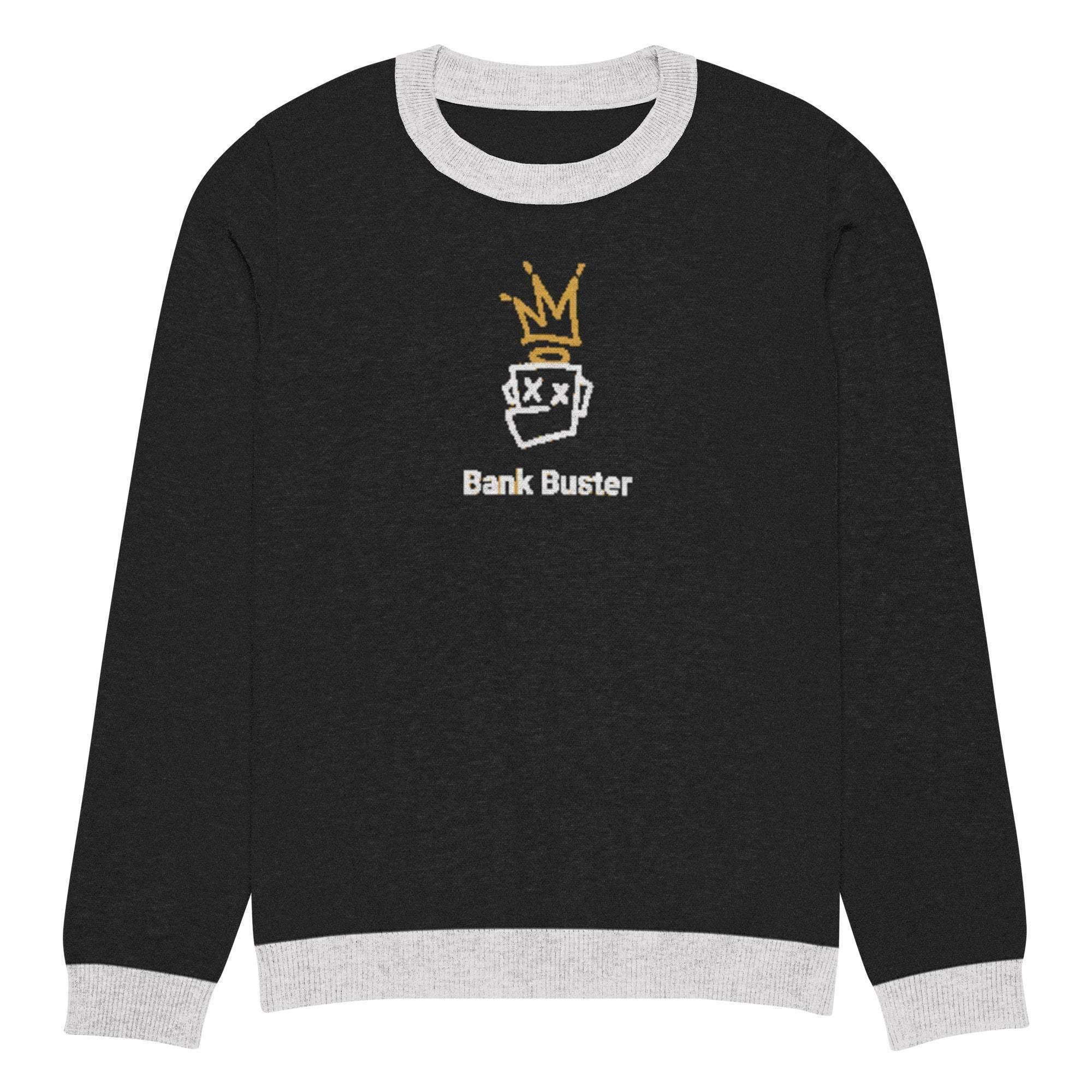 Bank Buster Crew Knitted Sweater - InvestmenTees