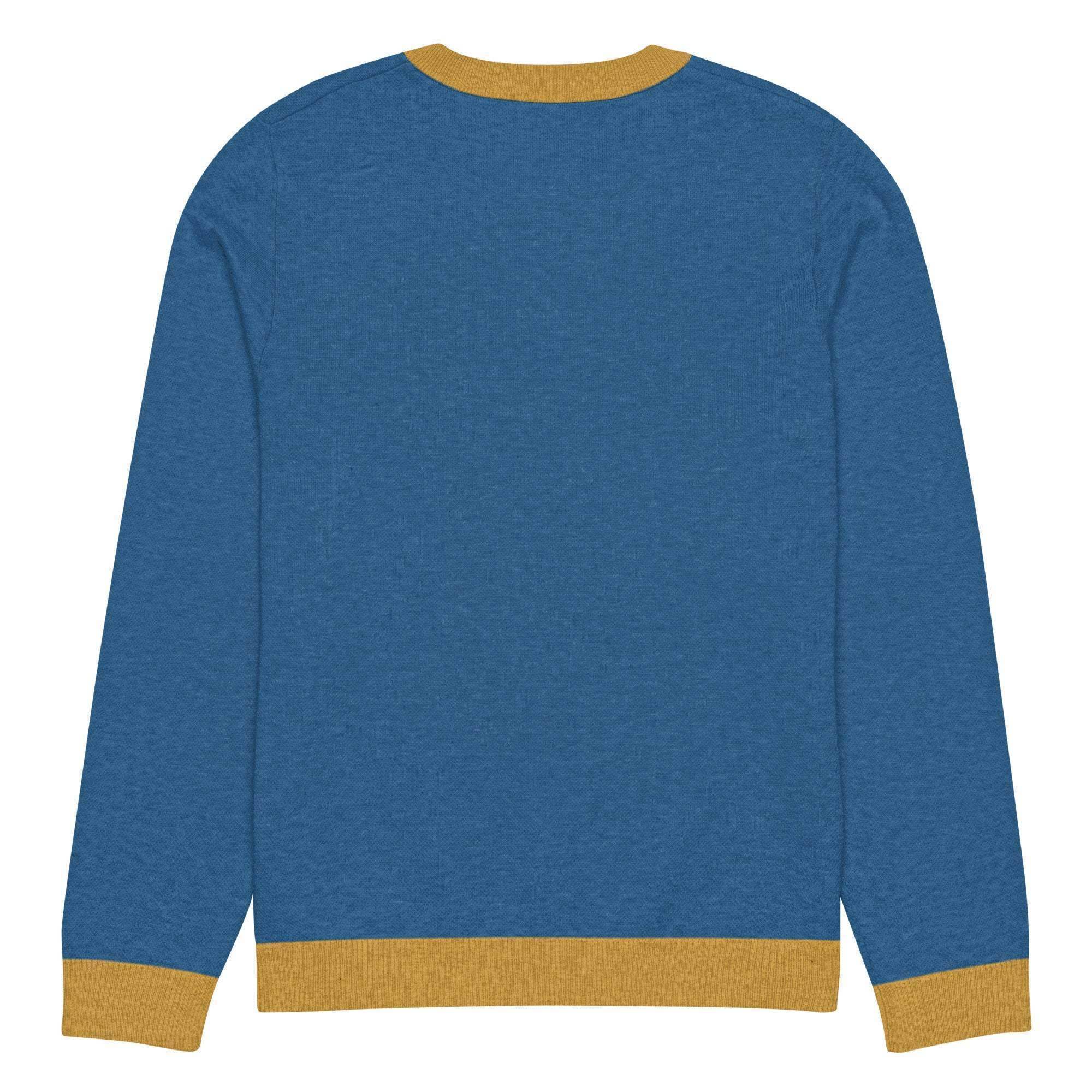 Crypto Shiba Inu Knitted Crew Sweater - InvestmenTees