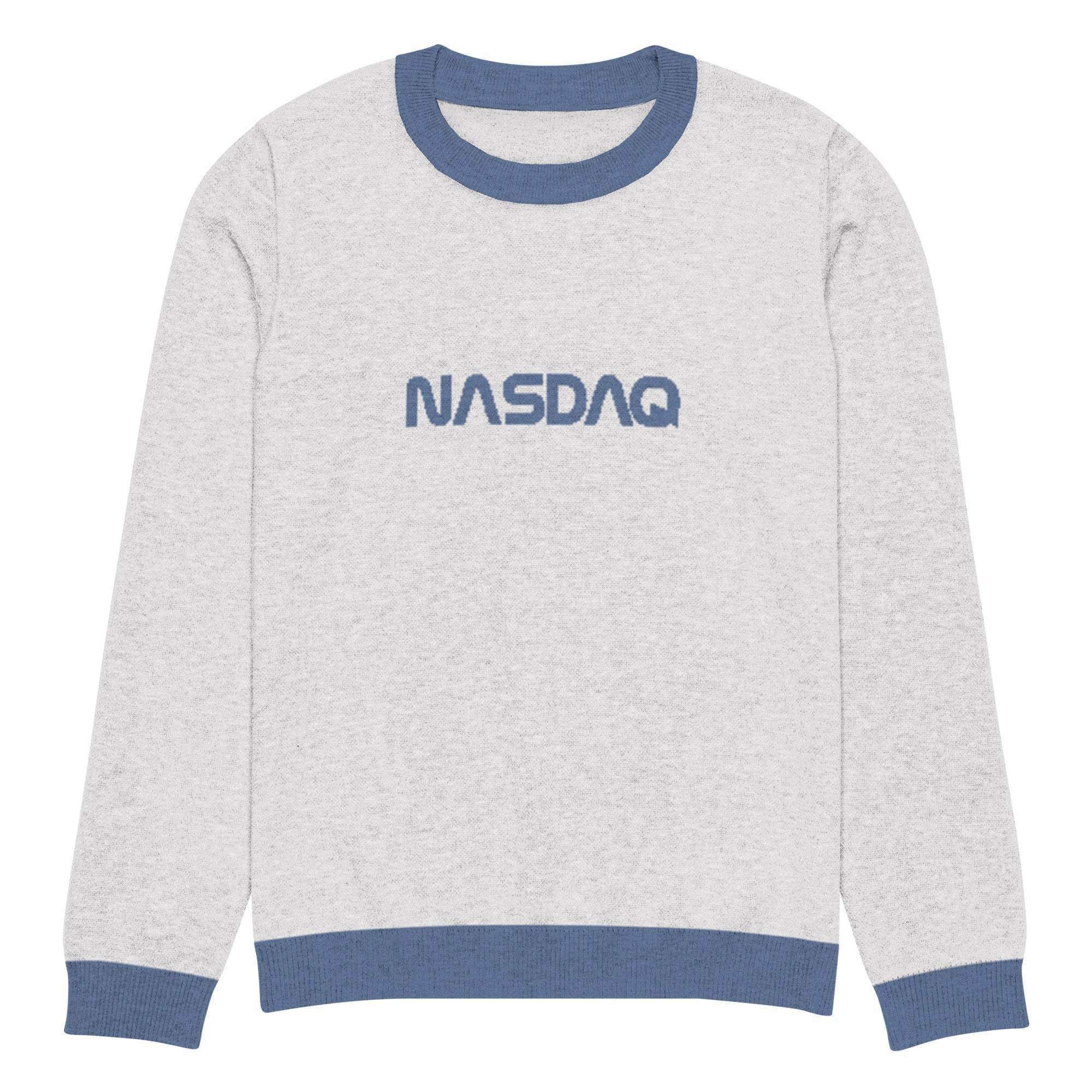 Nasdaq Knitted Crew Sweater - InvestmenTees