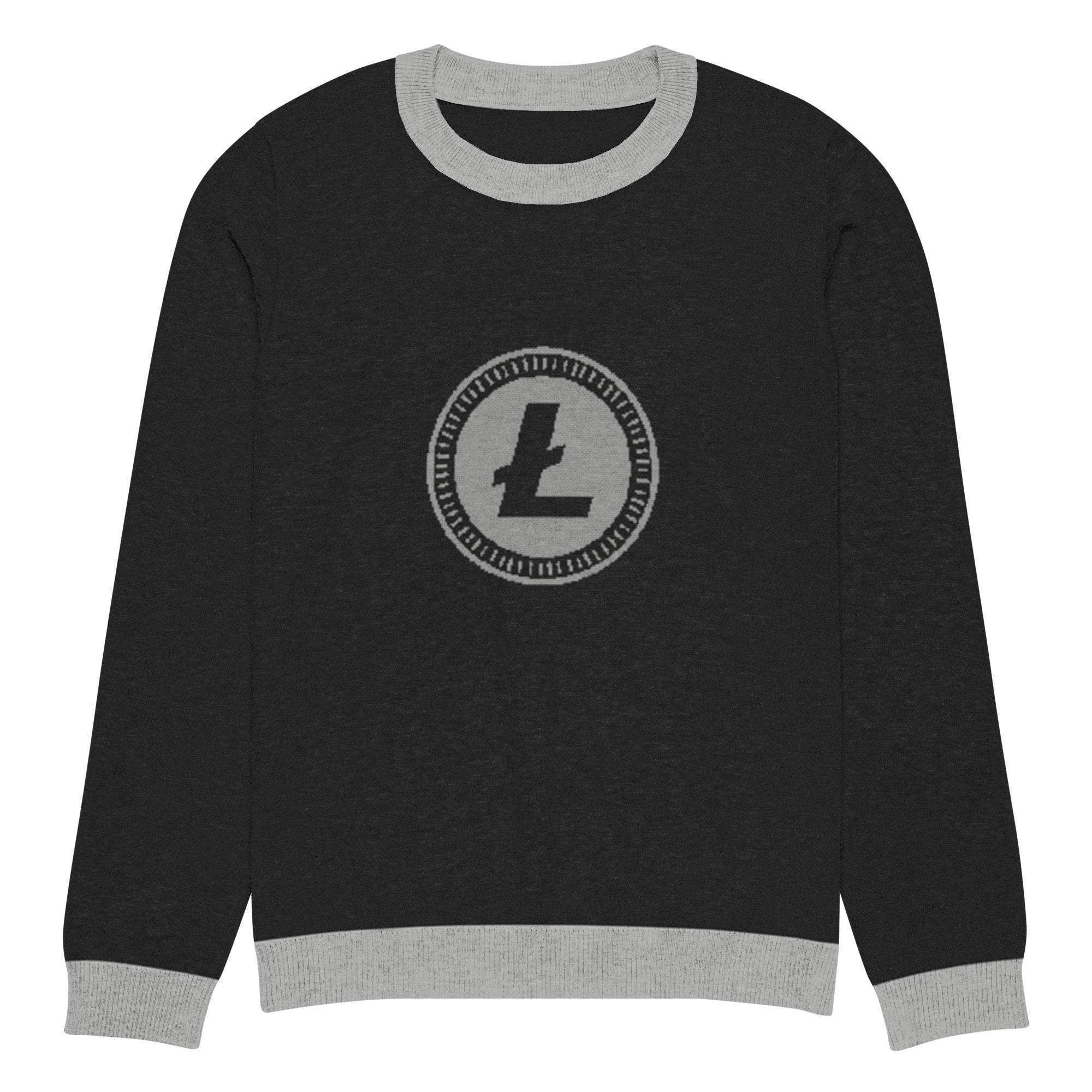 Litecoin Knitted Crew Sweater - InvestmenTees