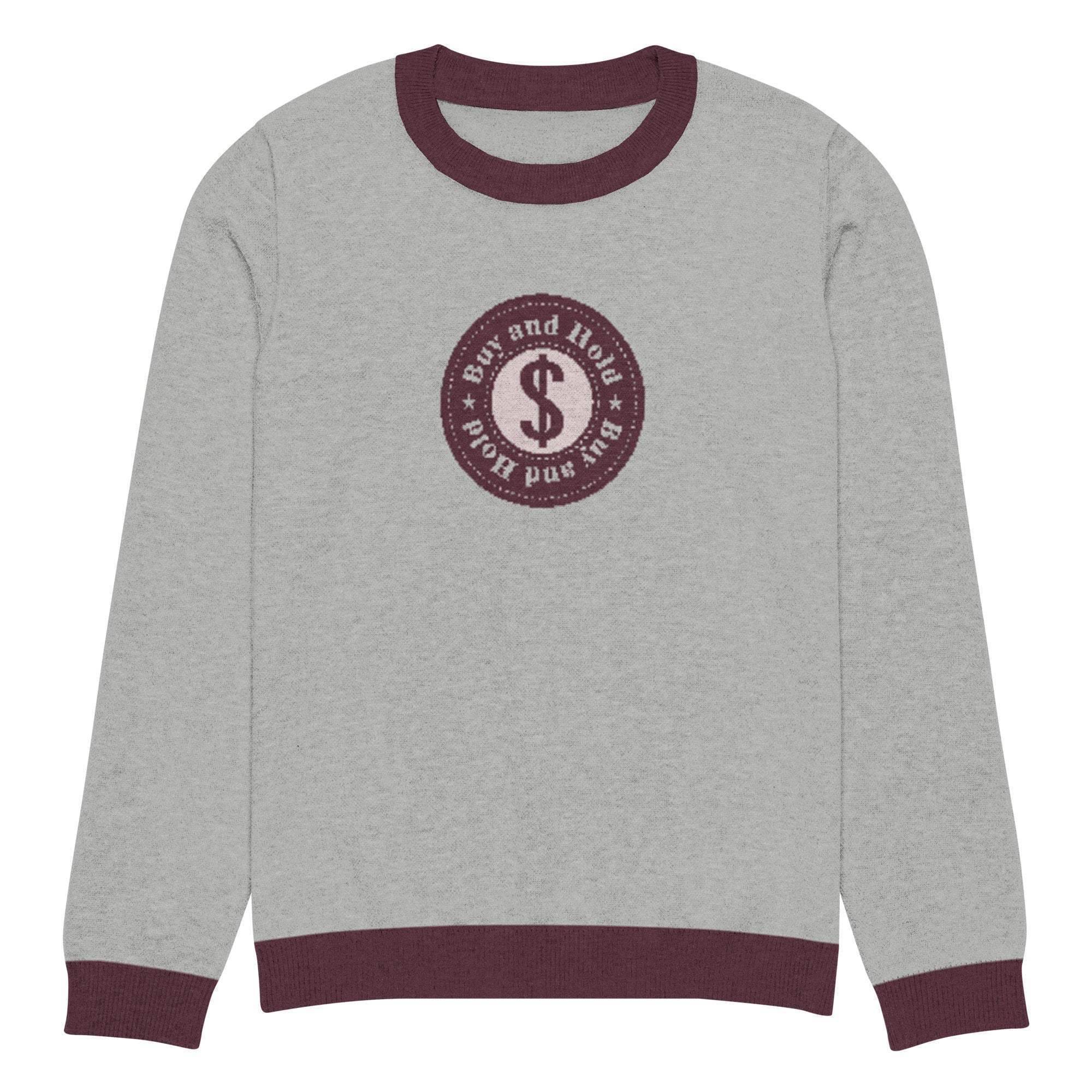 Buy & Hold Crew Knitted Sweater - InvestmenTees