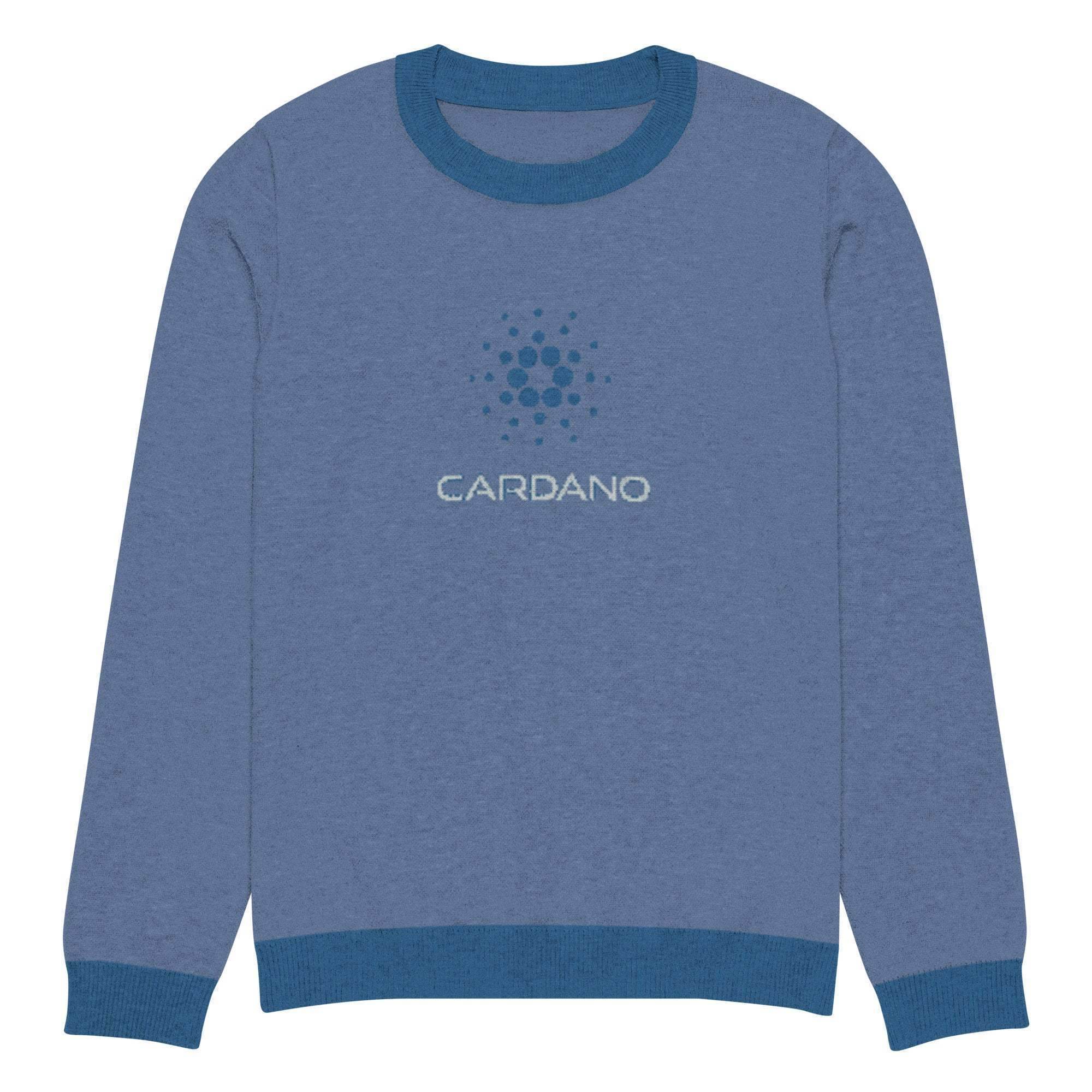 Cardano ADA Crew Knitted Sweater - InvestmenTees