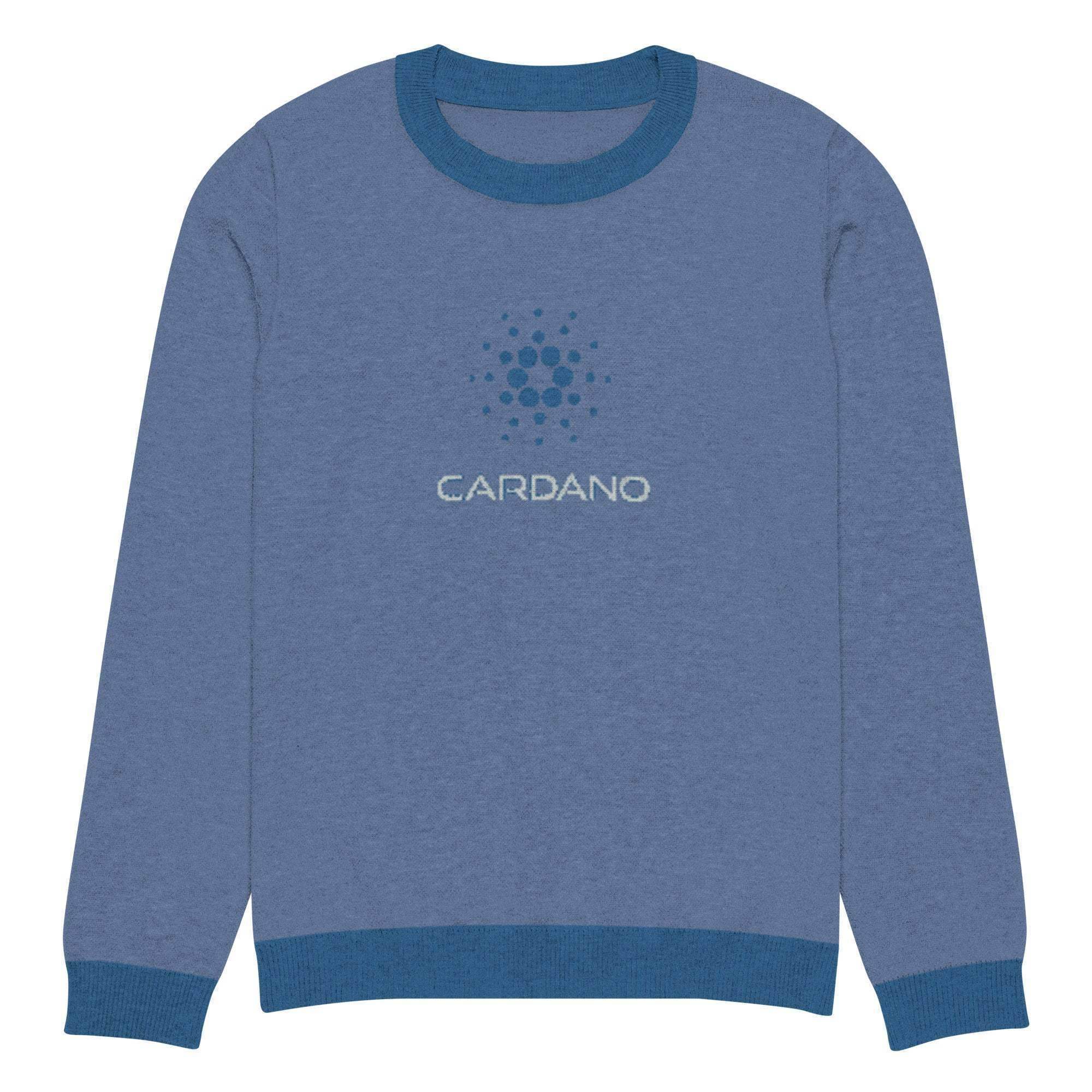 Cardano ADA Crew Knitted Sweater - InvestmenTees