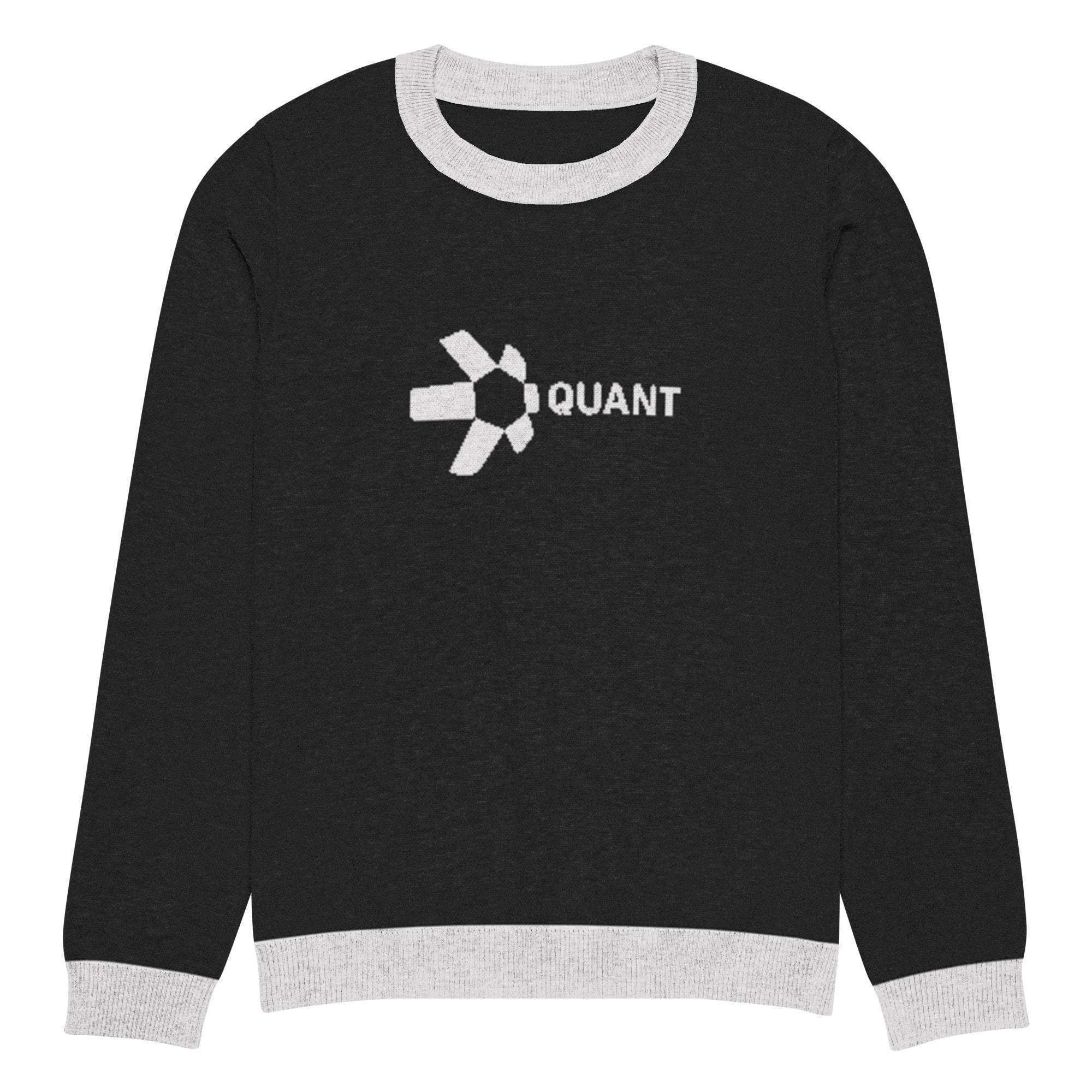 Quant Crypto Crew Knitted Sweater - InvestmenTees