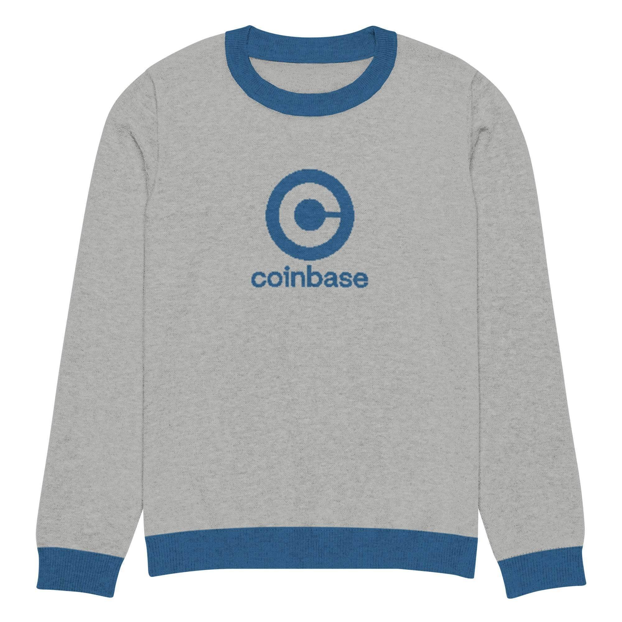 Coinbase Crew Knitted Sweater - InvestmenTees