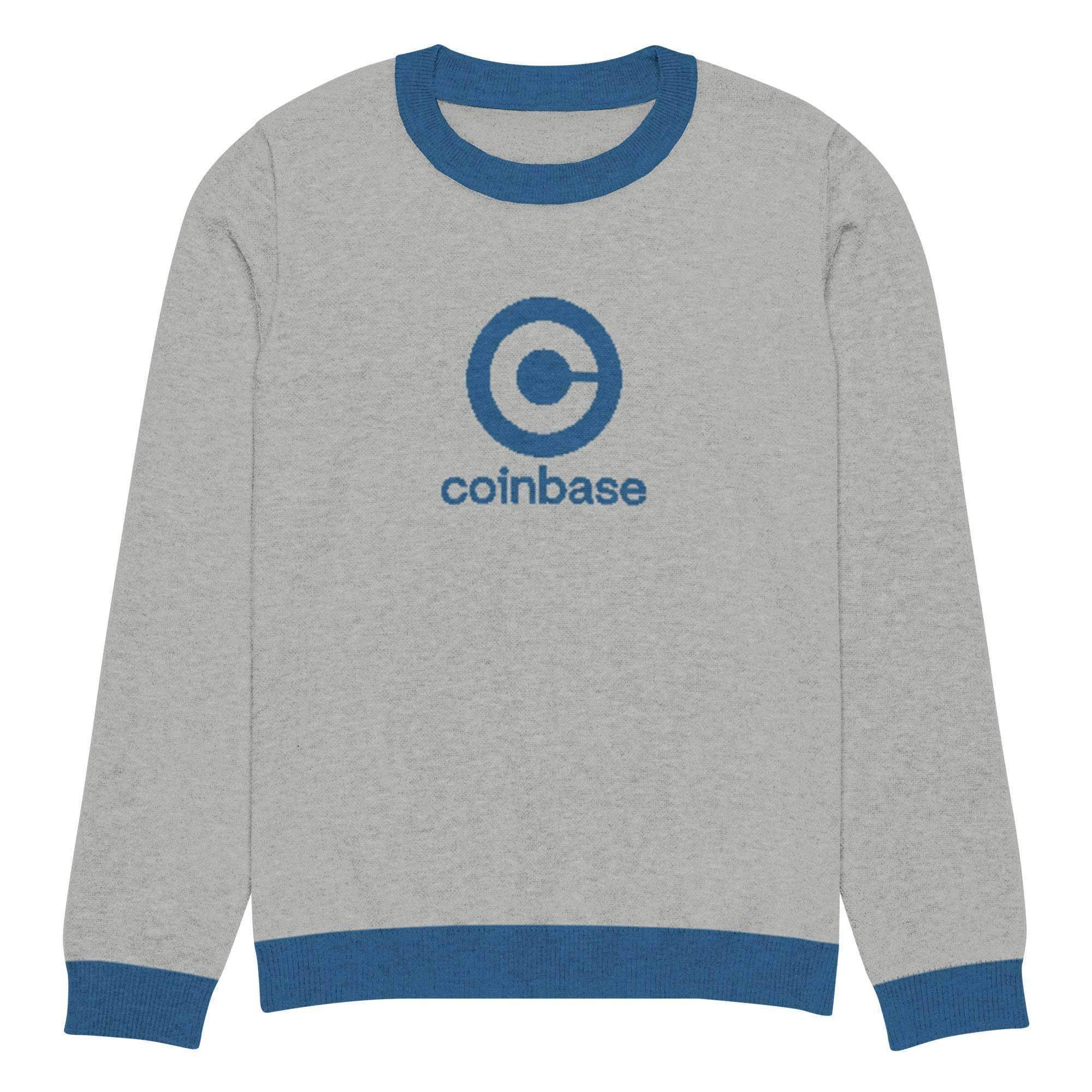 Coinbase Crew Knitted Sweater - InvestmenTees