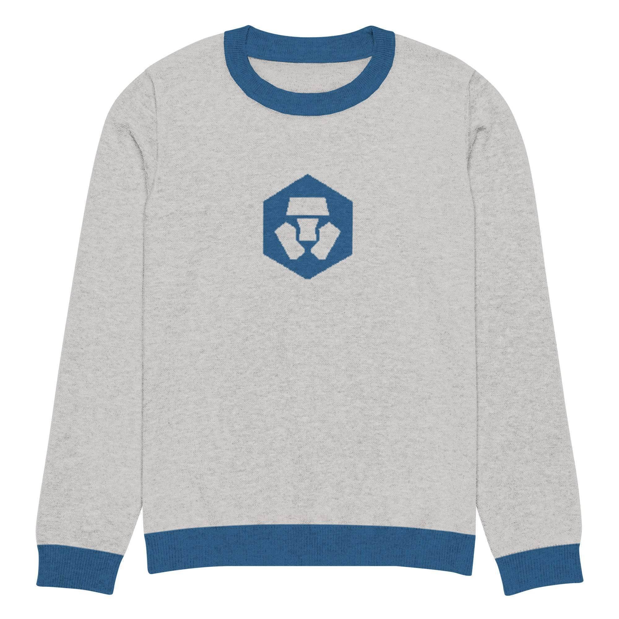 Cronos Crypto Crew Knitted Sweater - InvestmenTees