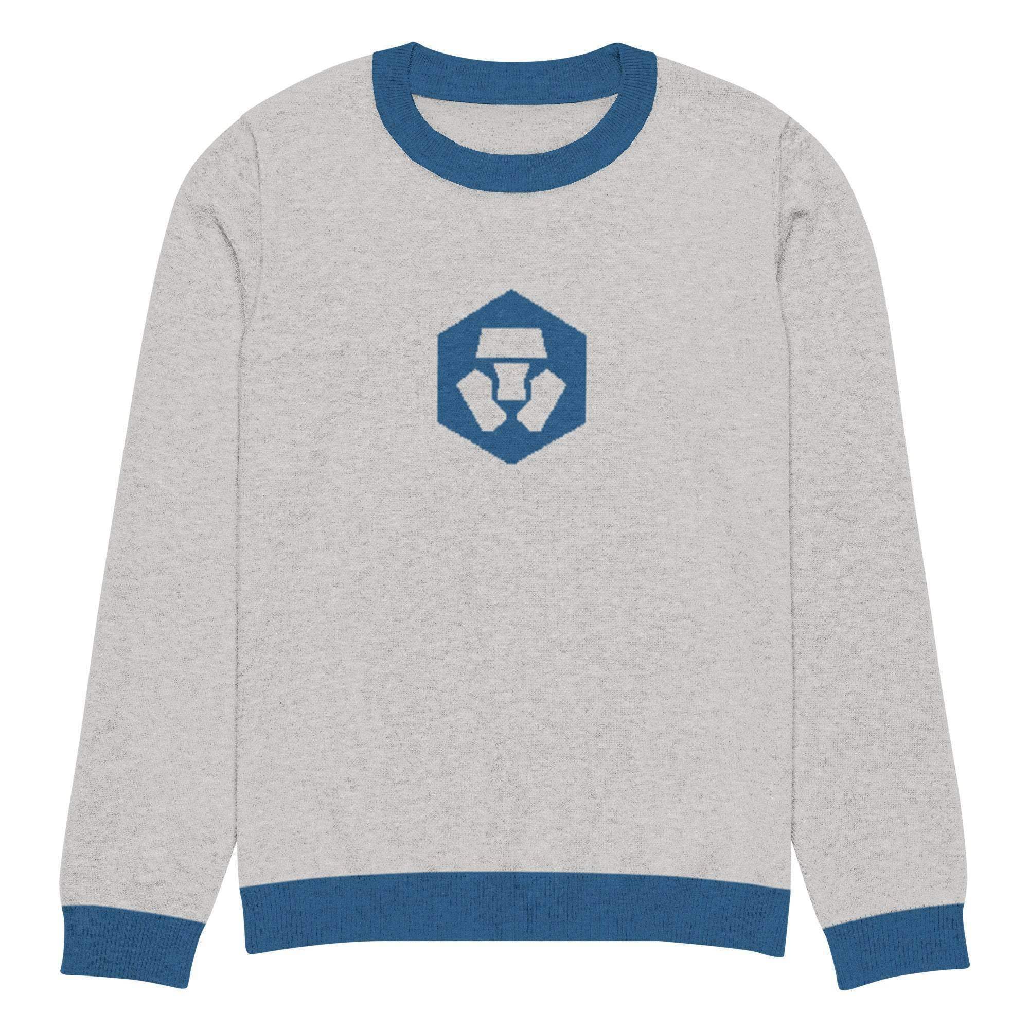 Cronos Crypto Crew Knitted Sweater - InvestmenTees