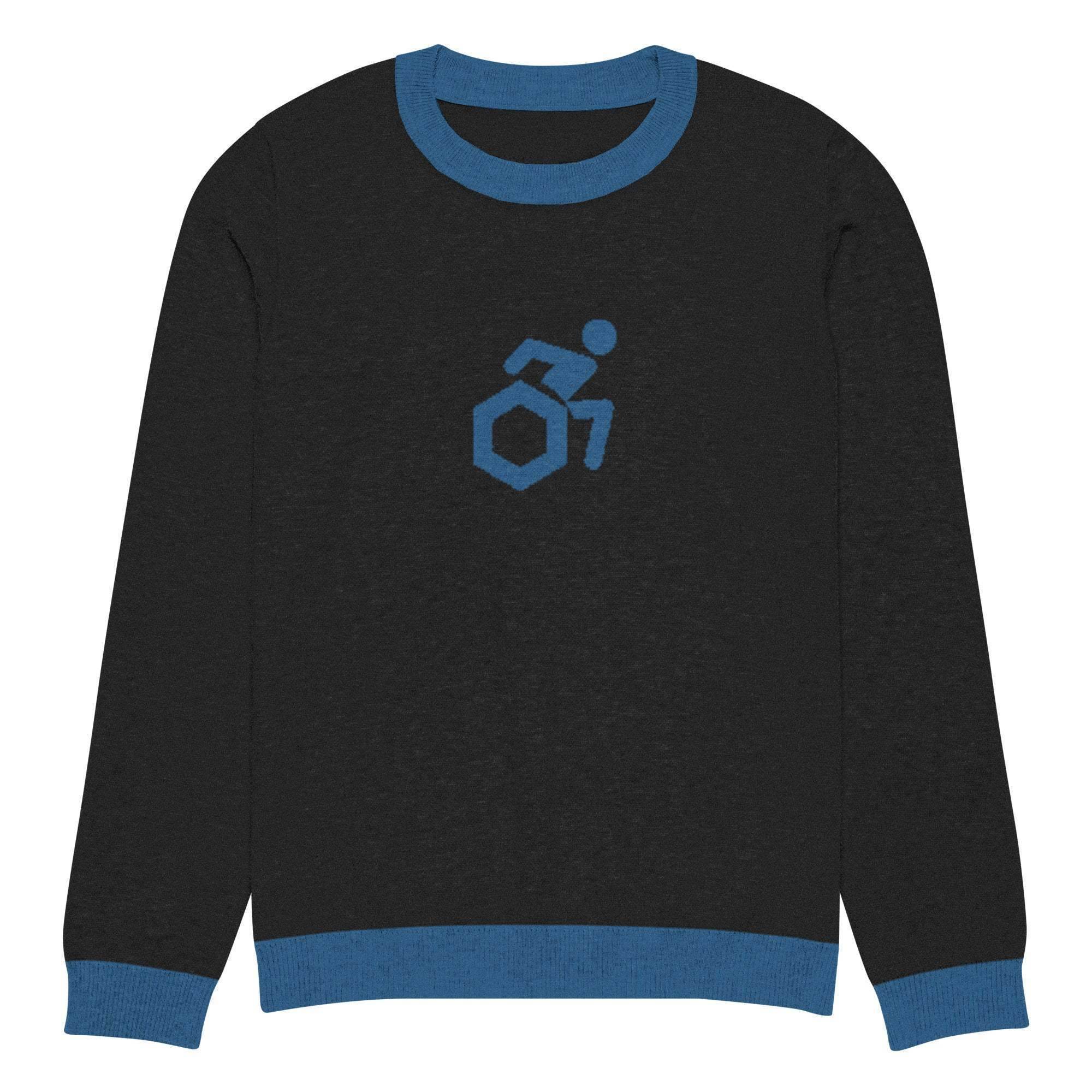 Chainlink Disabled Crew Knitted Sweater - InvestmenTees