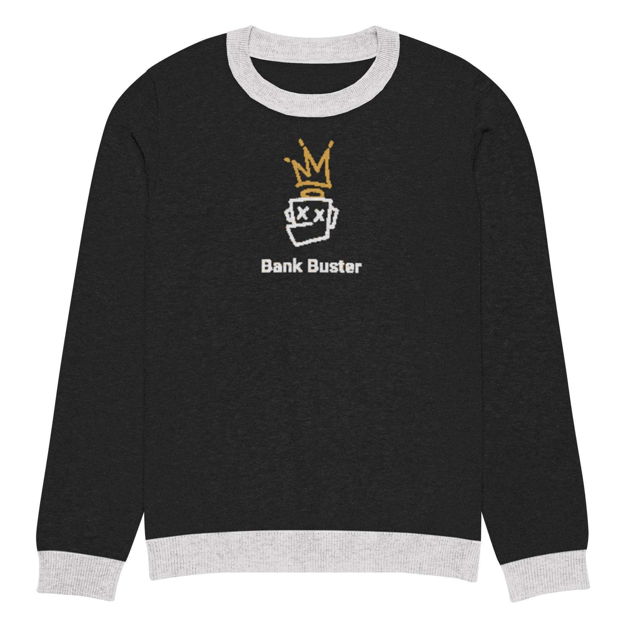 Bank Buster Crew Knitted Sweater - InvestmenTees