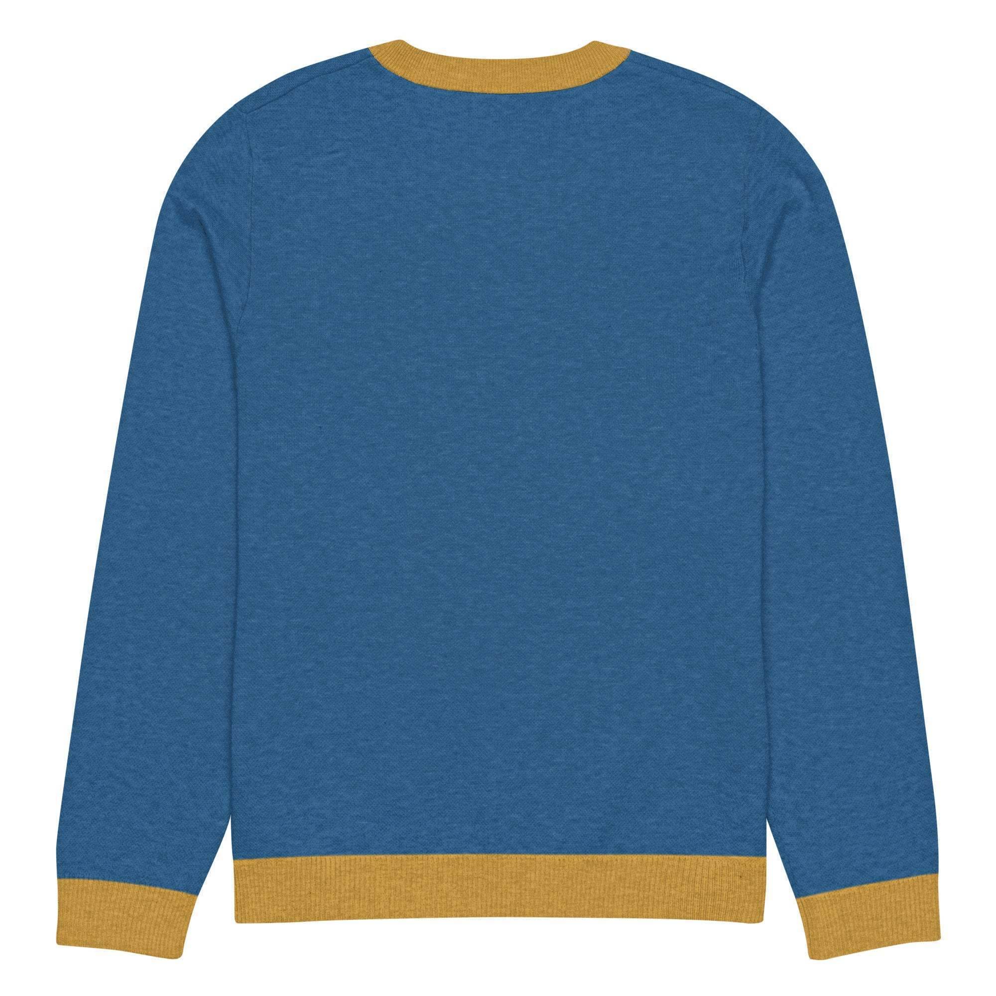 Crypto Shiba Inu Knitted Crew Sweater - InvestmenTees