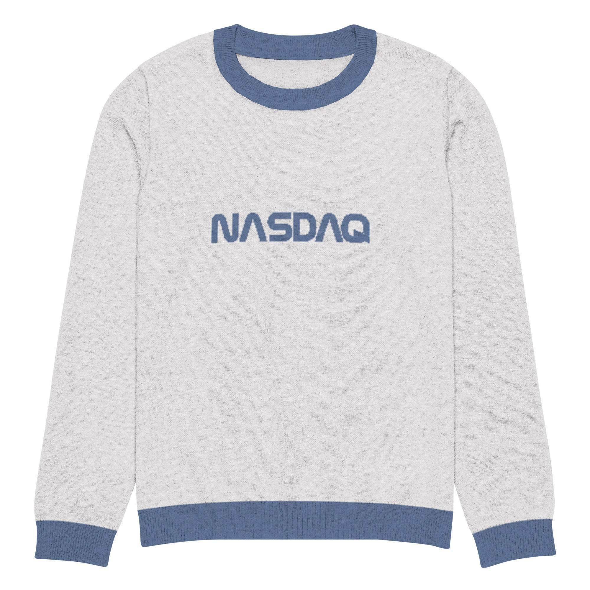 Nasdaq Knitted Crew Sweater - InvestmenTees