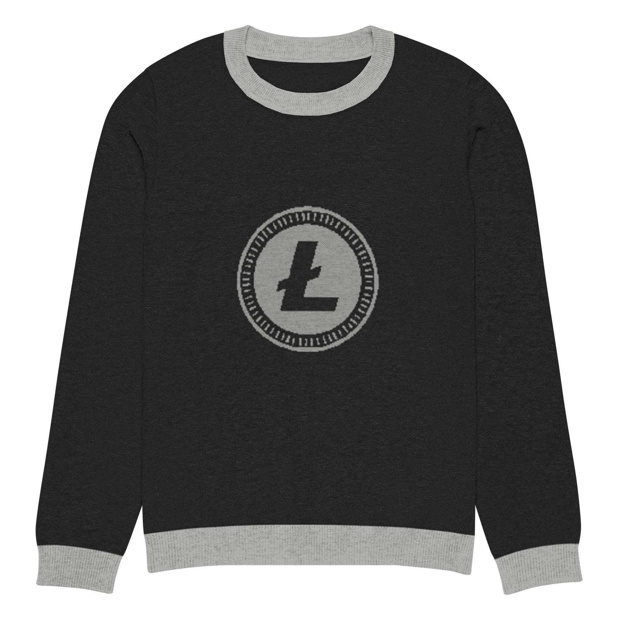 Litecoin Knitted Crew Sweater - InvestmenTees