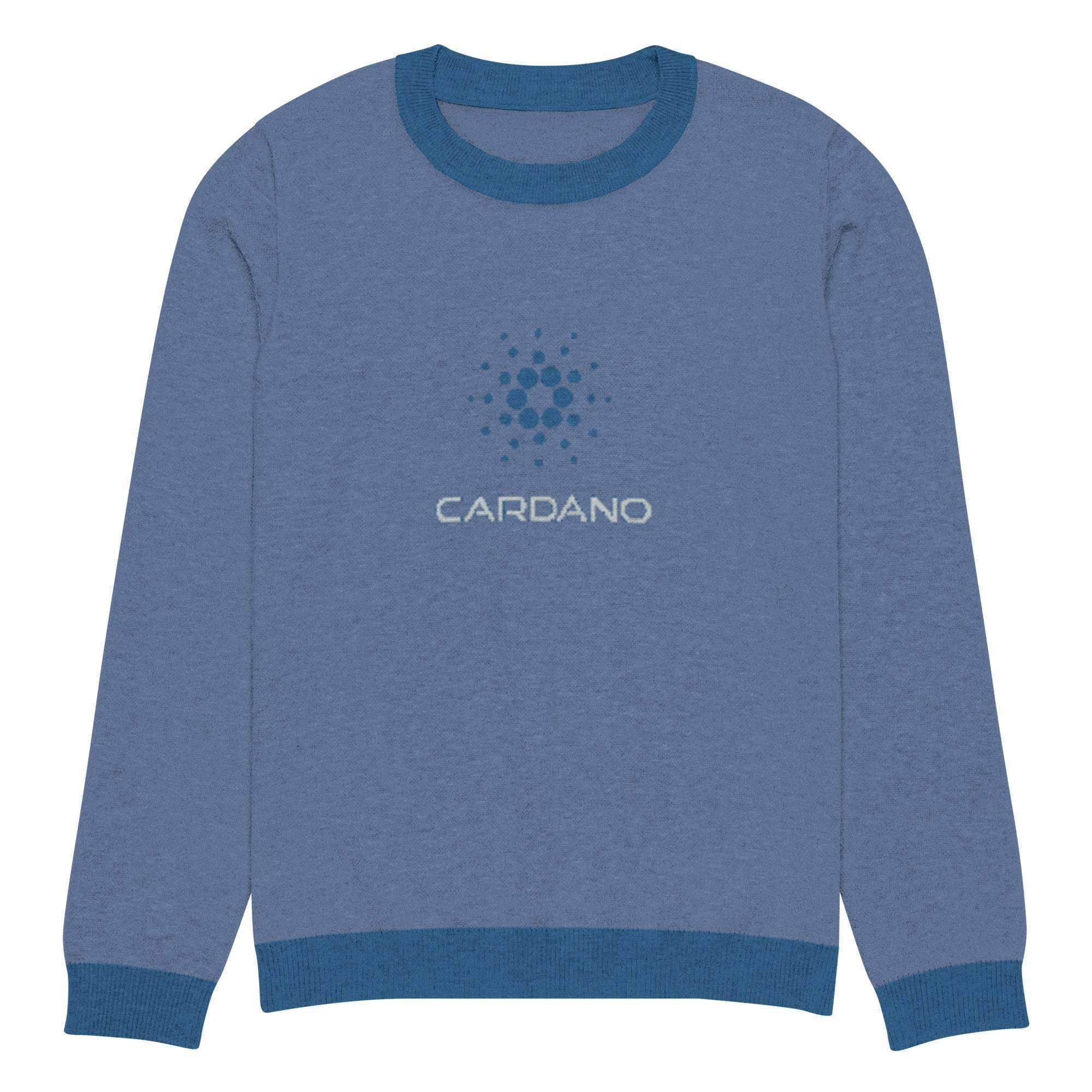 Cardano ADA Crew Knitted Sweater - InvestmenTees
