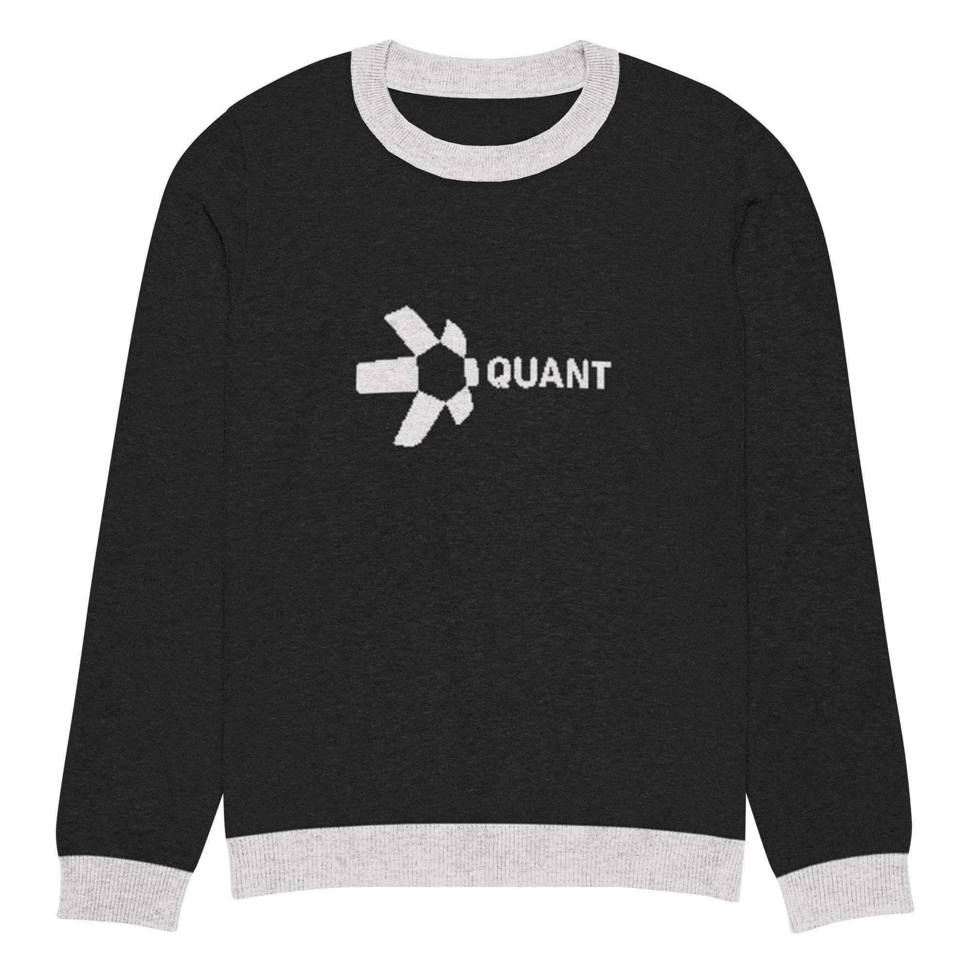 Quant Crypto Crew Knitted Sweater - InvestmenTees