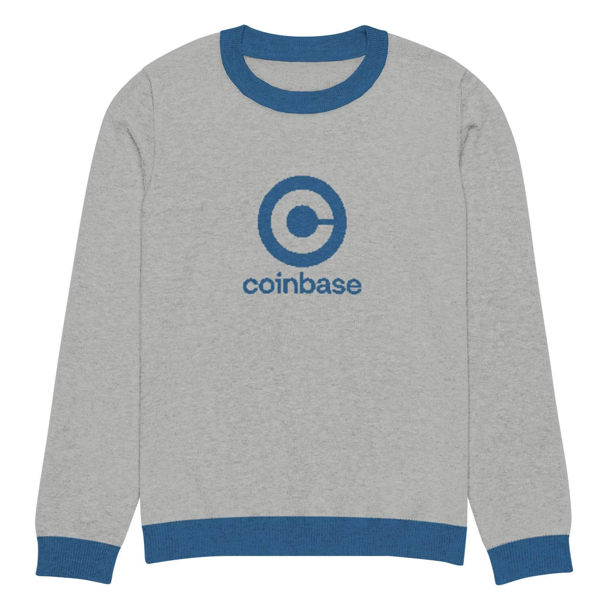 Coinbase Crew Knitted Sweater - InvestmenTees