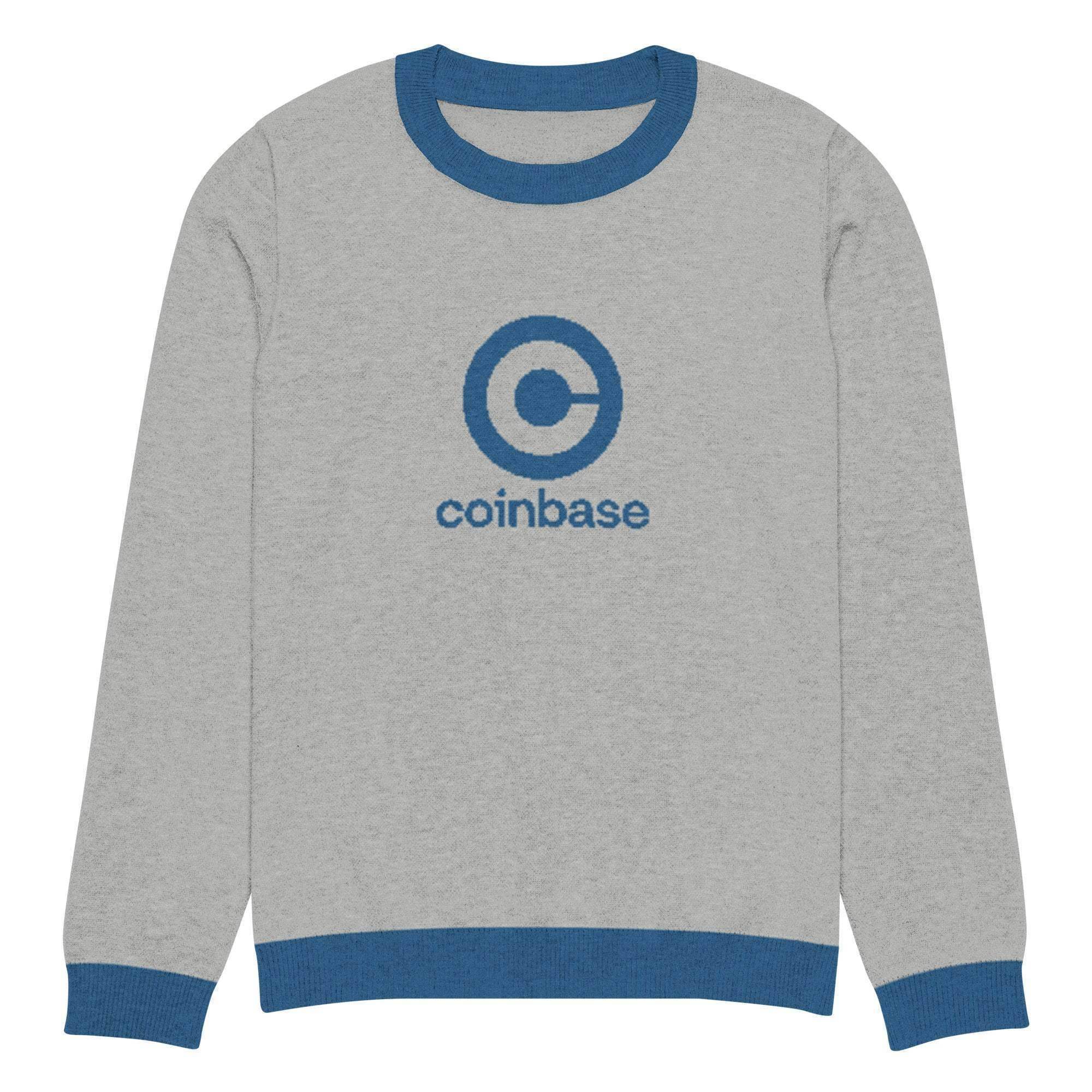 Coinbase Crew Knitted Sweater - InvestmenTees