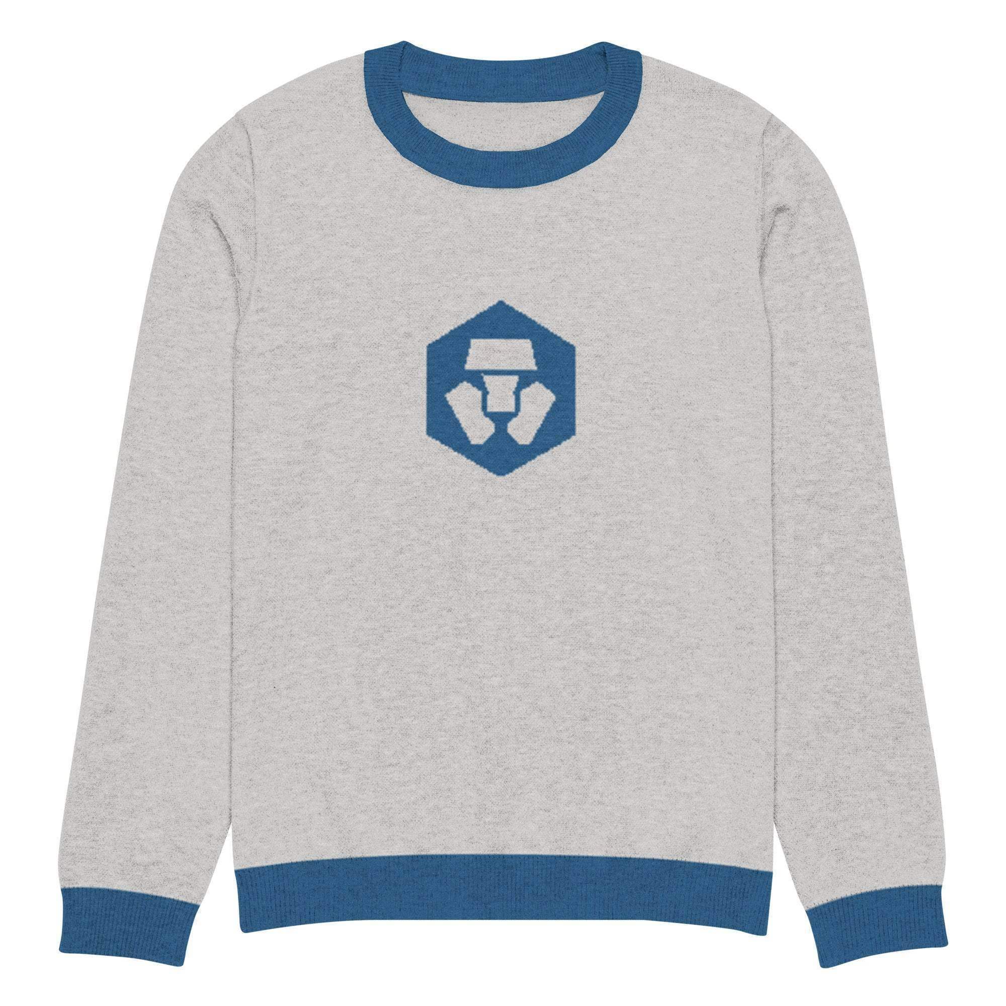 Cronos Crypto Crew Knitted Sweater - InvestmenTees
