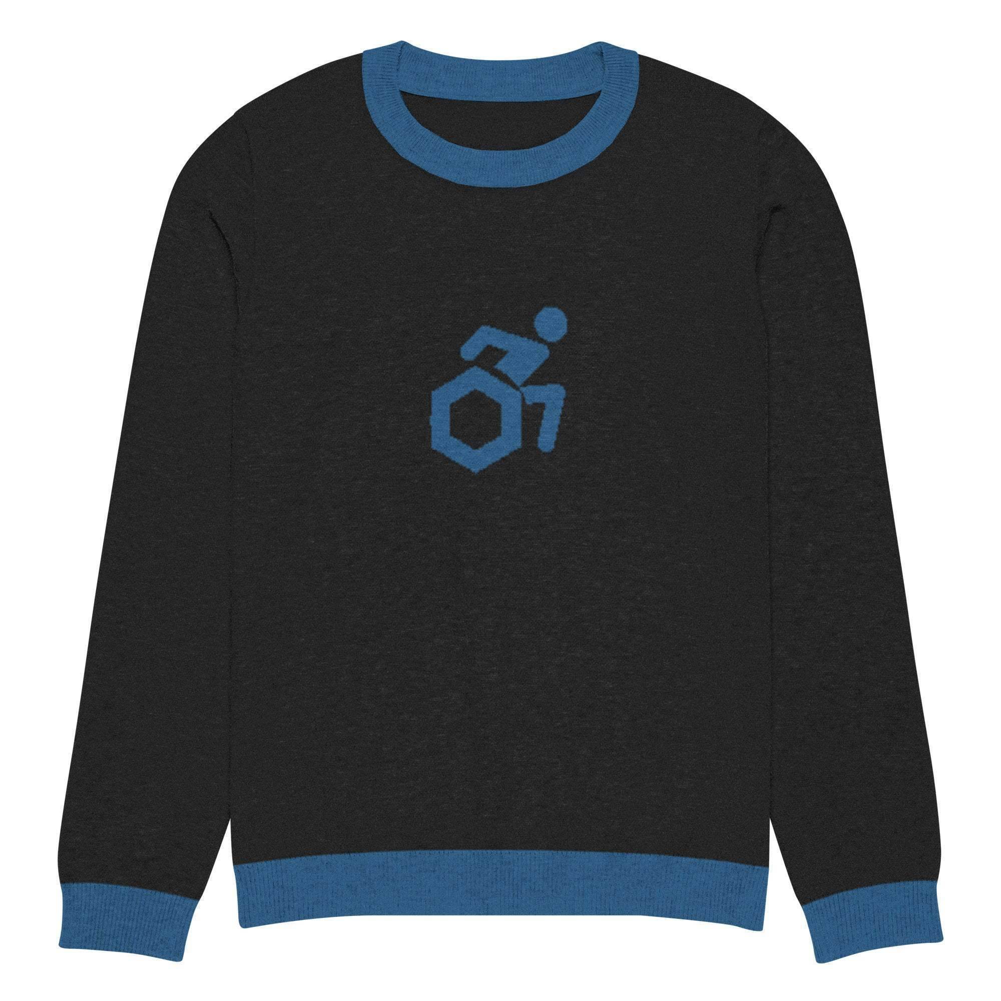 Chainlink Disabled Crew Knitted Sweater - InvestmenTees