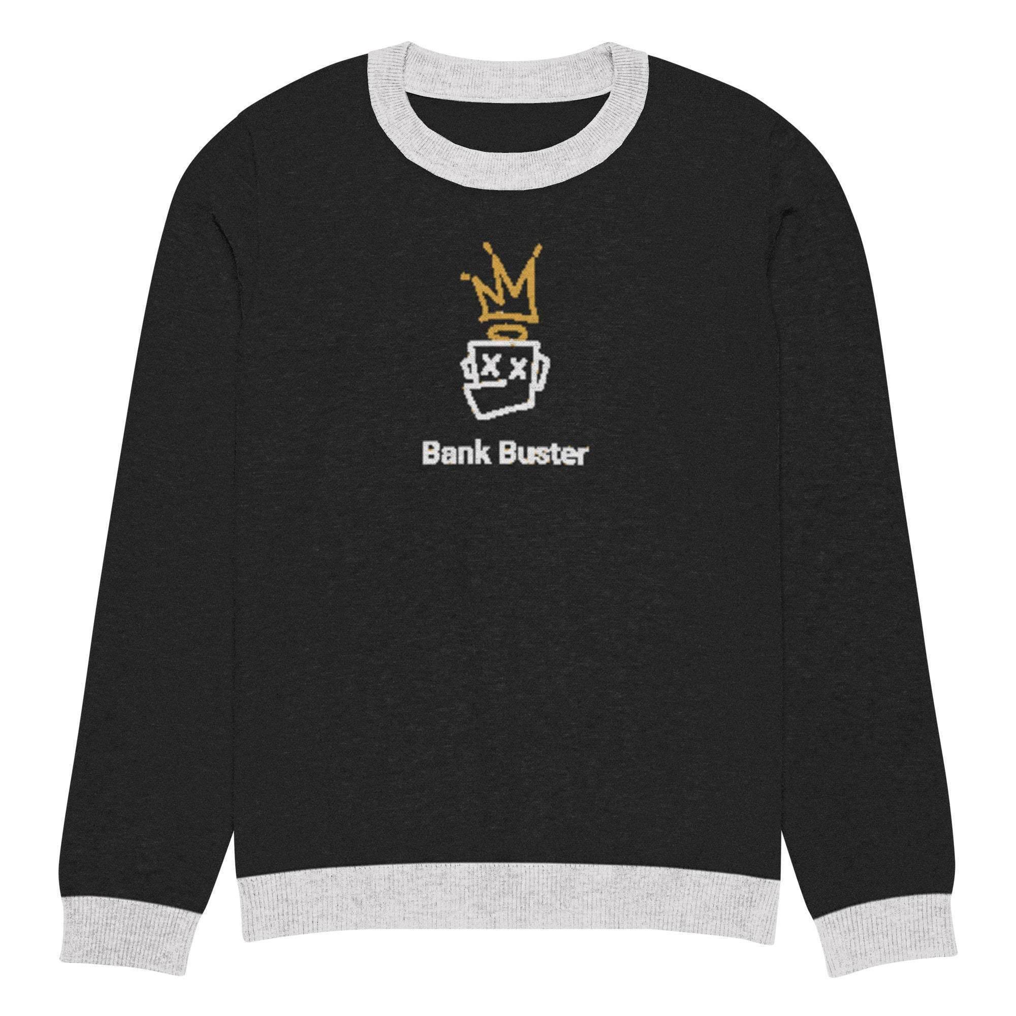 Bank Buster Crew Knitted Sweater - InvestmenTees