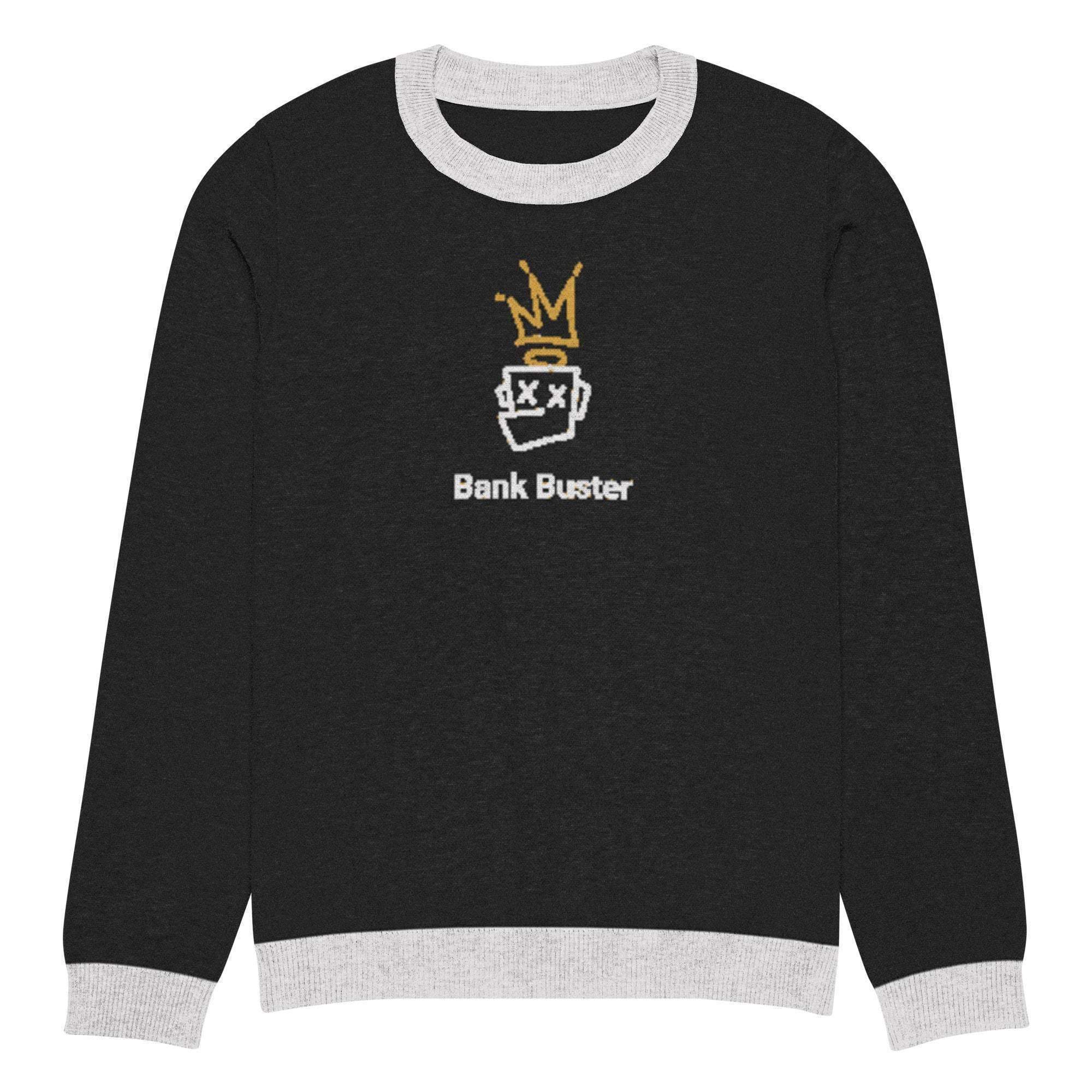 Bank Buster Crew Knitted Sweater - InvestmenTees