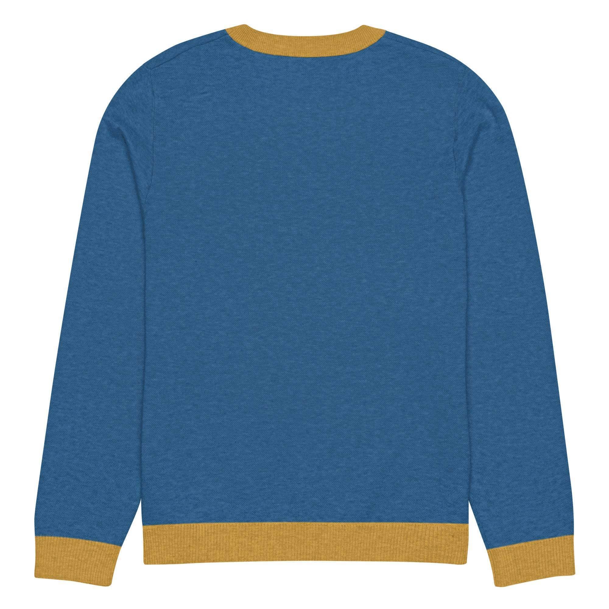 Crypto Shiba Inu Knitted Crew Sweater - InvestmenTees