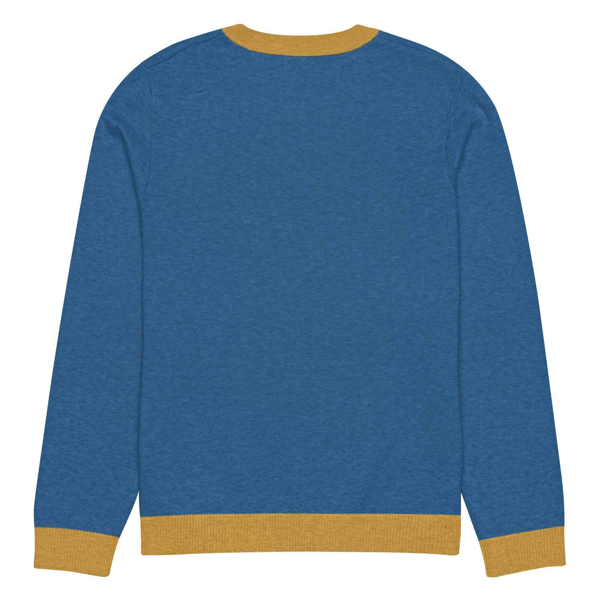 Crypto Shiba Inu Knitted Crew Sweater - InvestmenTees