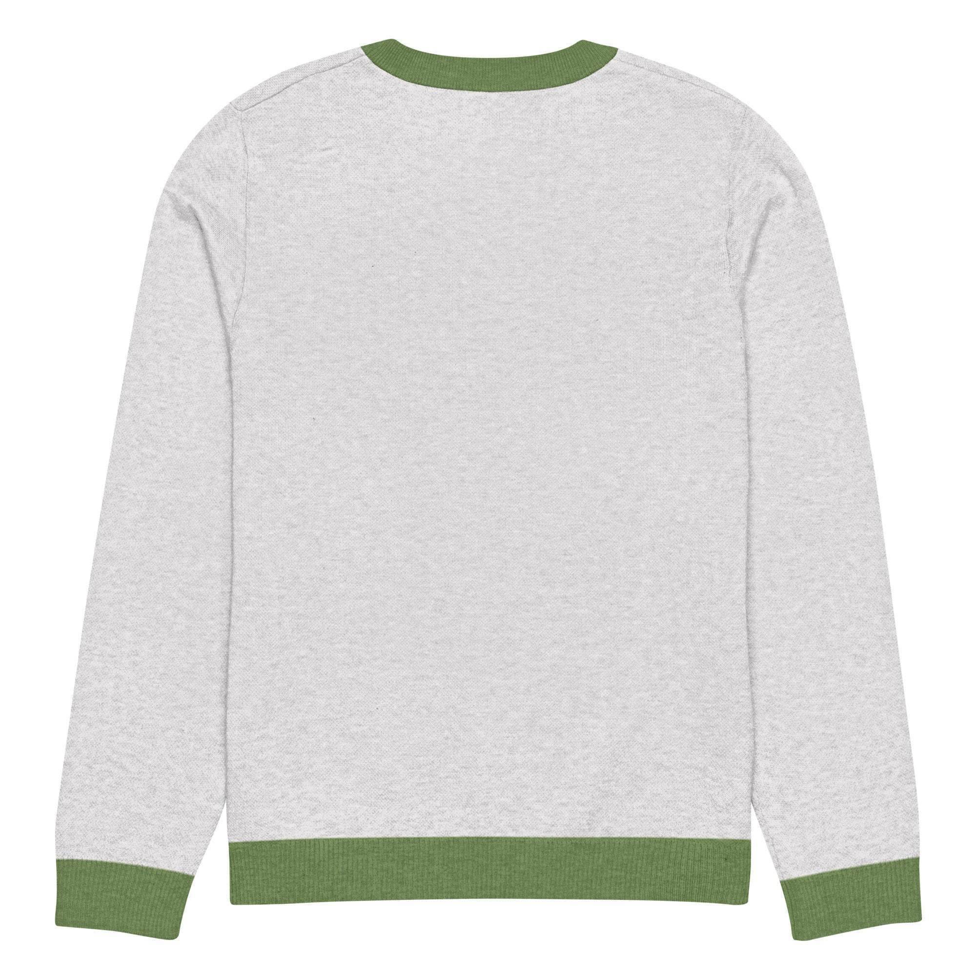 Bitcoin Print Crew Knitted Sweater - InvestmenTees