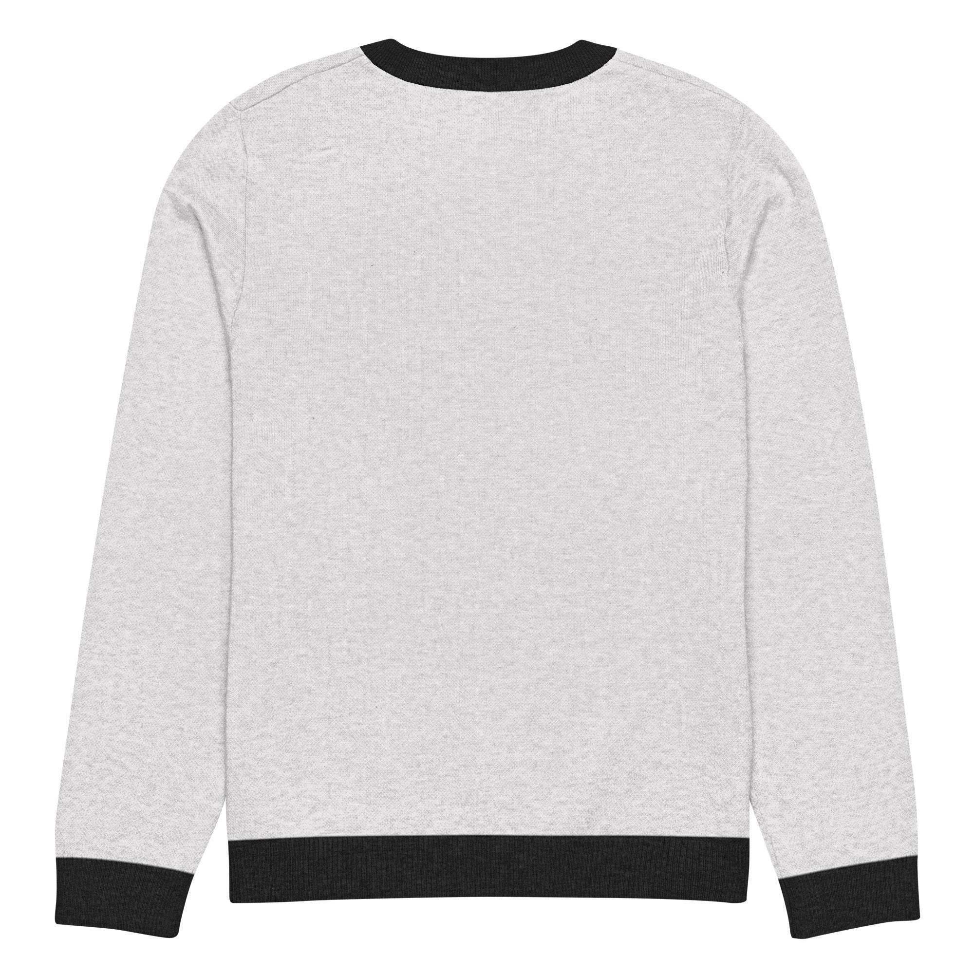 Diamond Palm Crew Knitted Sweater - InvestmenTees