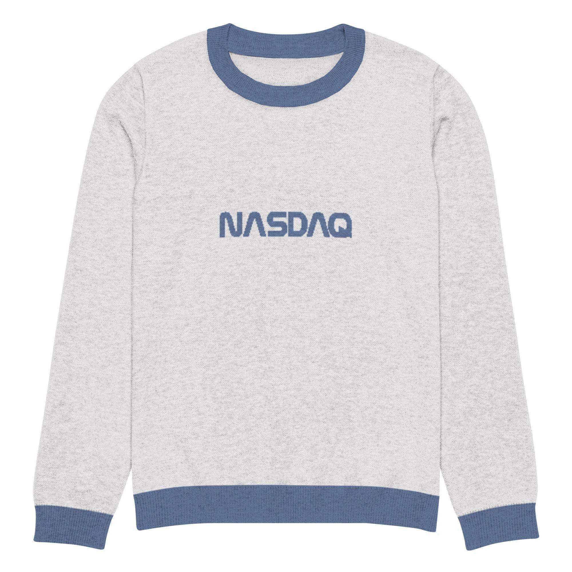 Nasdaq Knitted Crew Sweater - InvestmenTees