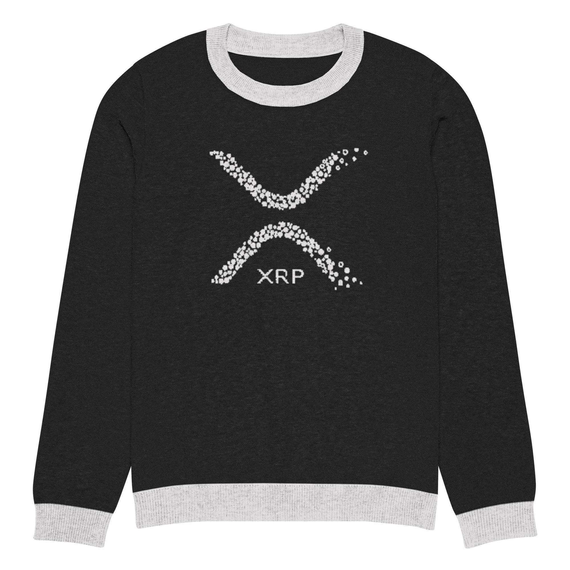 XRP Knitted Crew Sweater - InvestmenTees