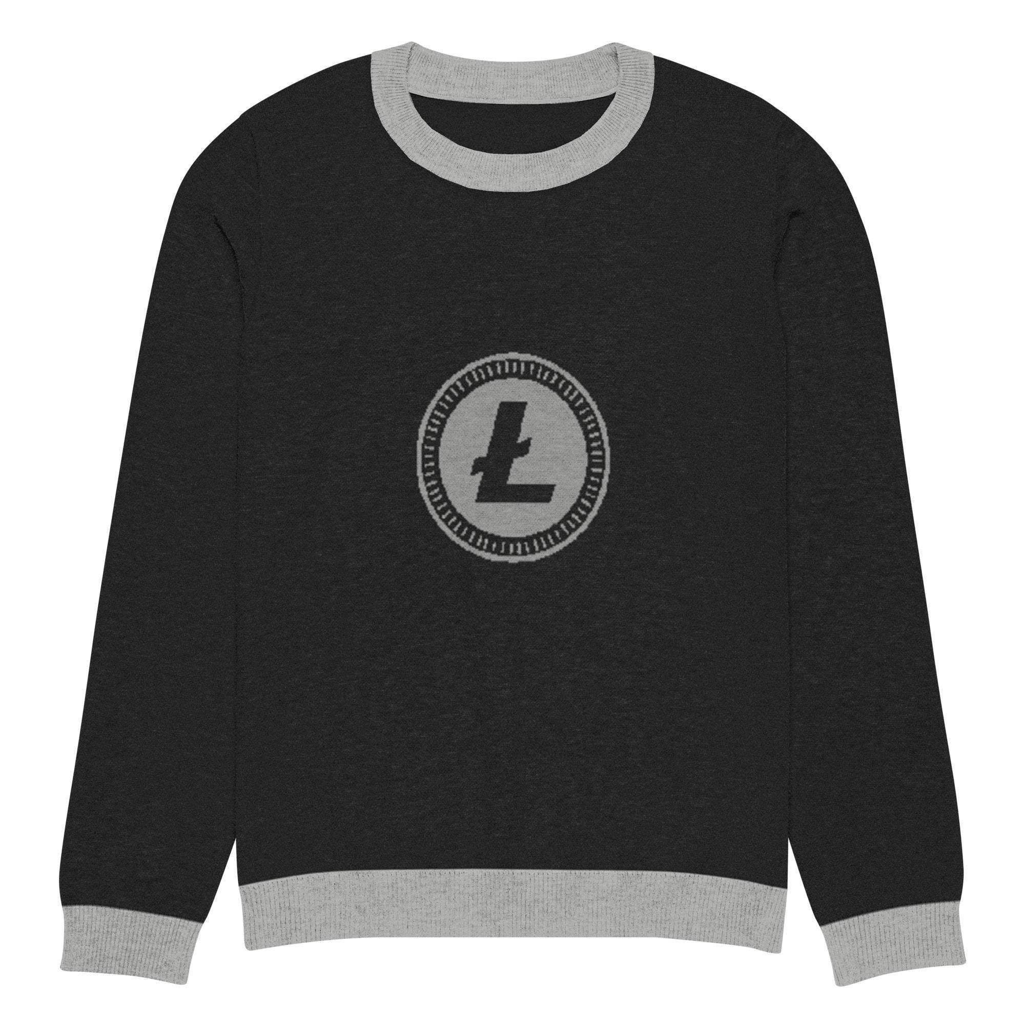 Litecoin Knitted Crew Sweater - InvestmenTees