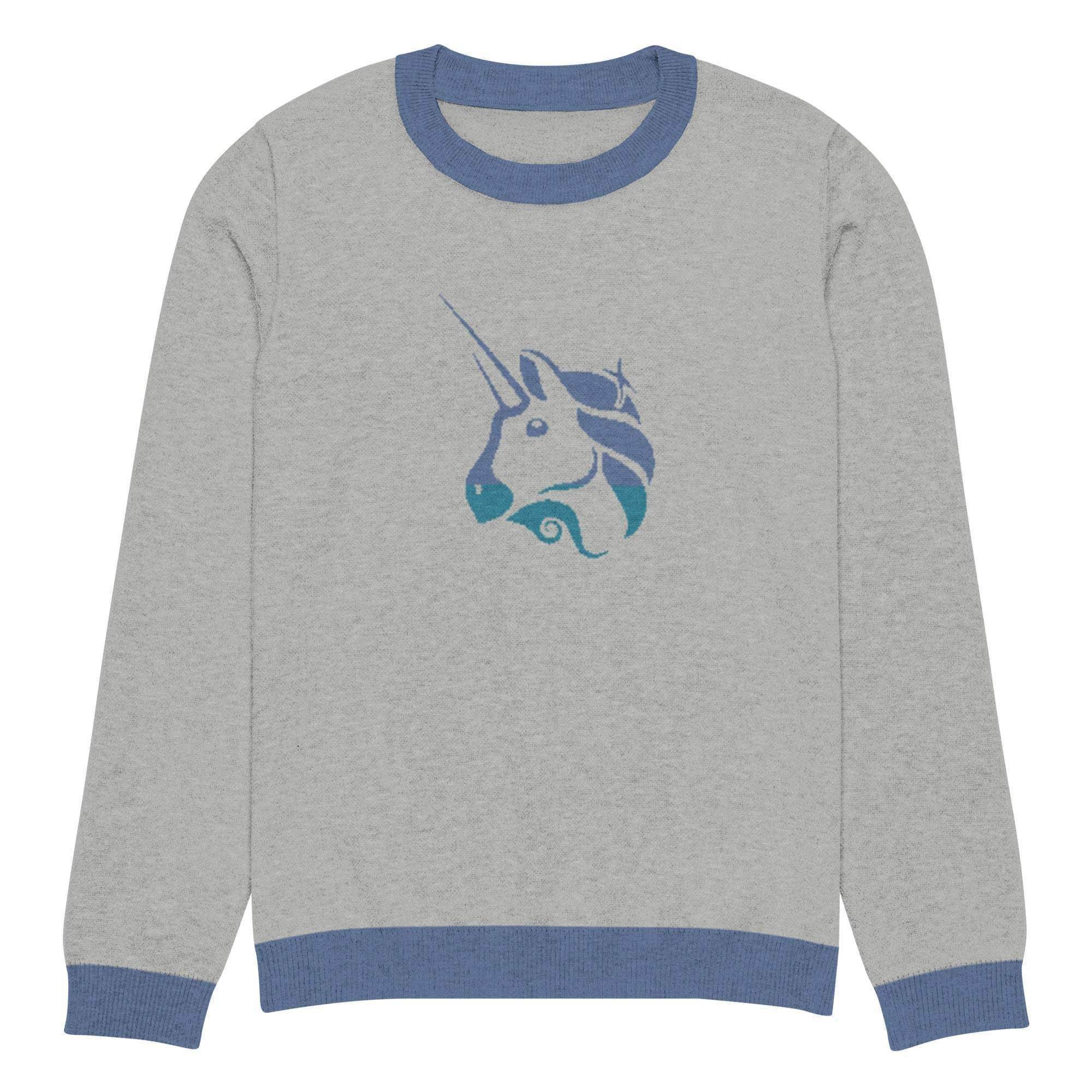 Uniswap Crypto Knitted Crew Sweater - InvestmenTees