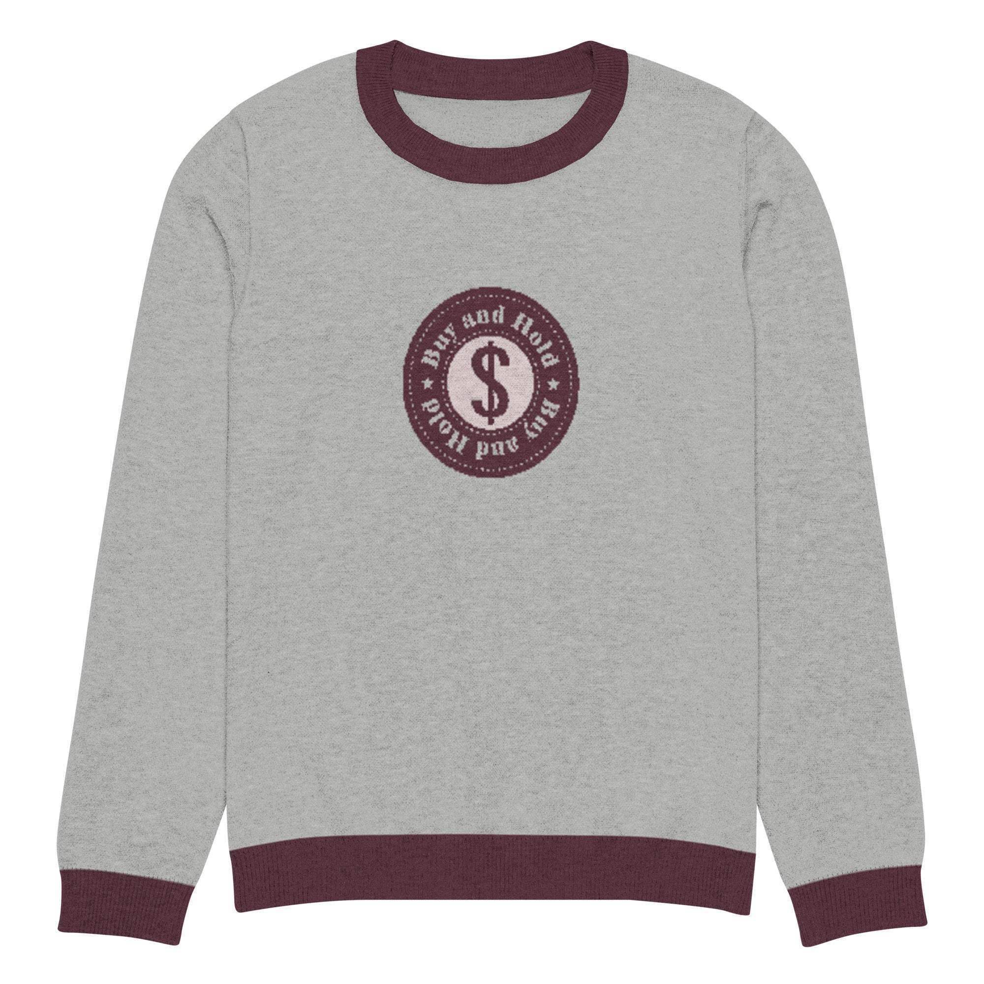 Buy & Hold Crew Knitted Sweater - InvestmenTees