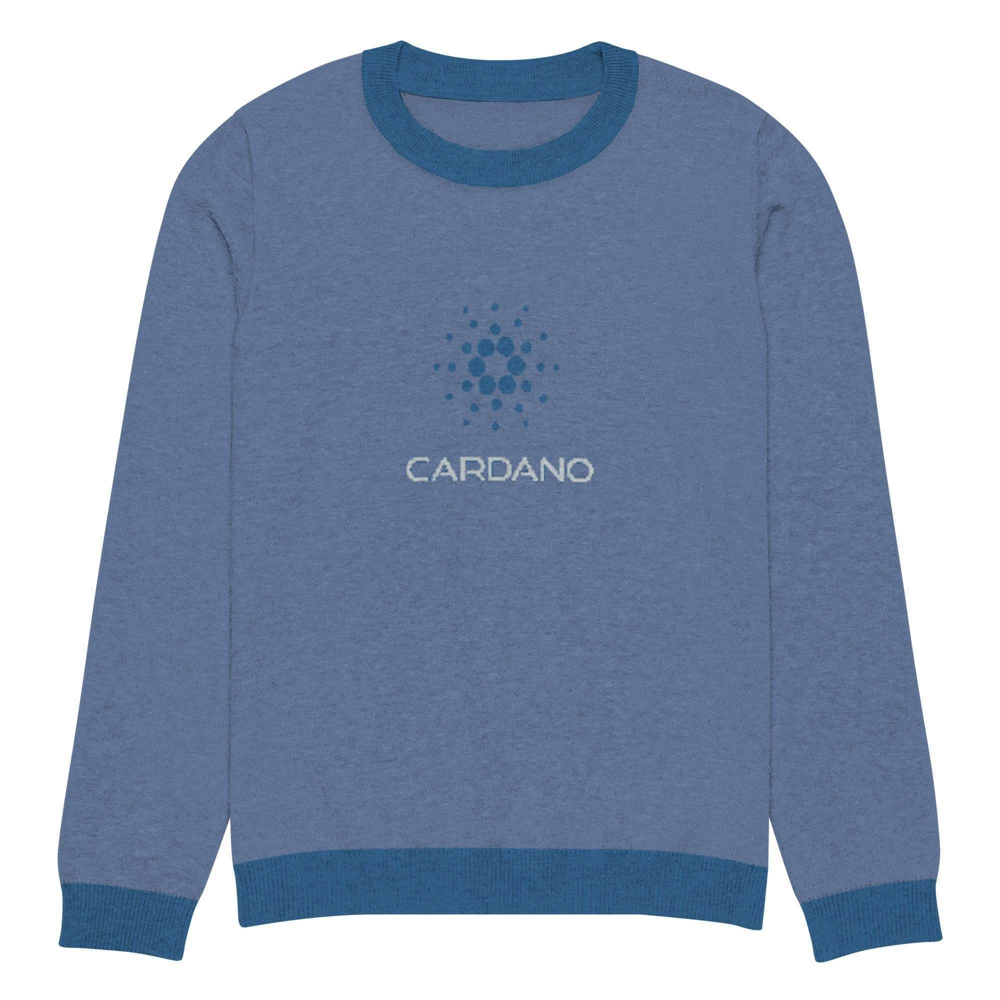 Cardano ADA Crew Knitted Sweater - InvestmenTees