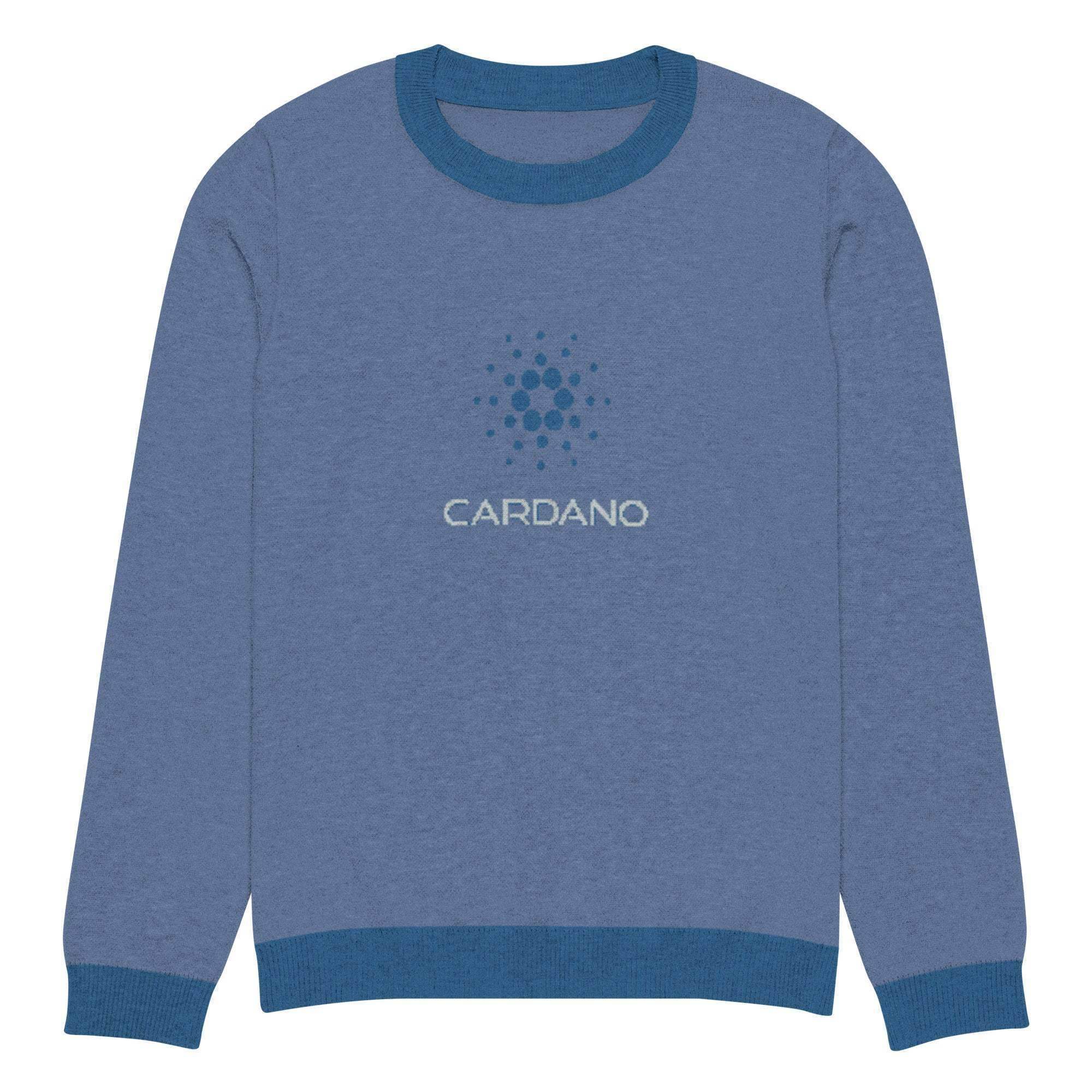 Cardano ADA Crew Knitted Sweater - InvestmenTees