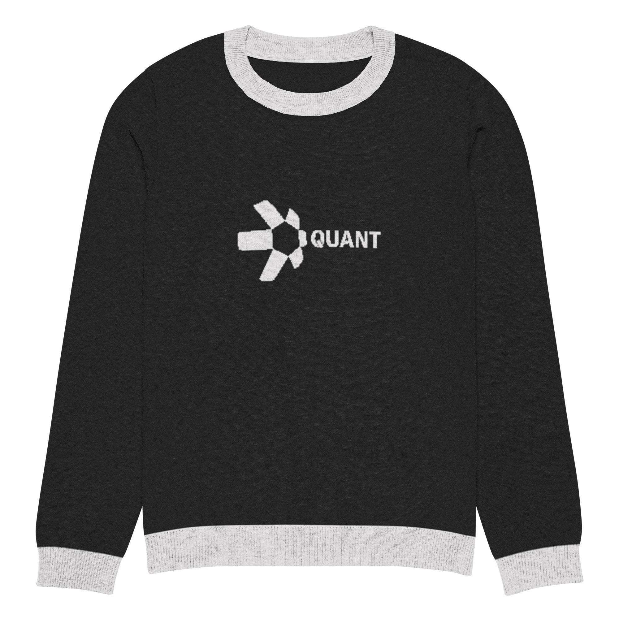 Quant Crypto Crew Knitted Sweater - InvestmenTees