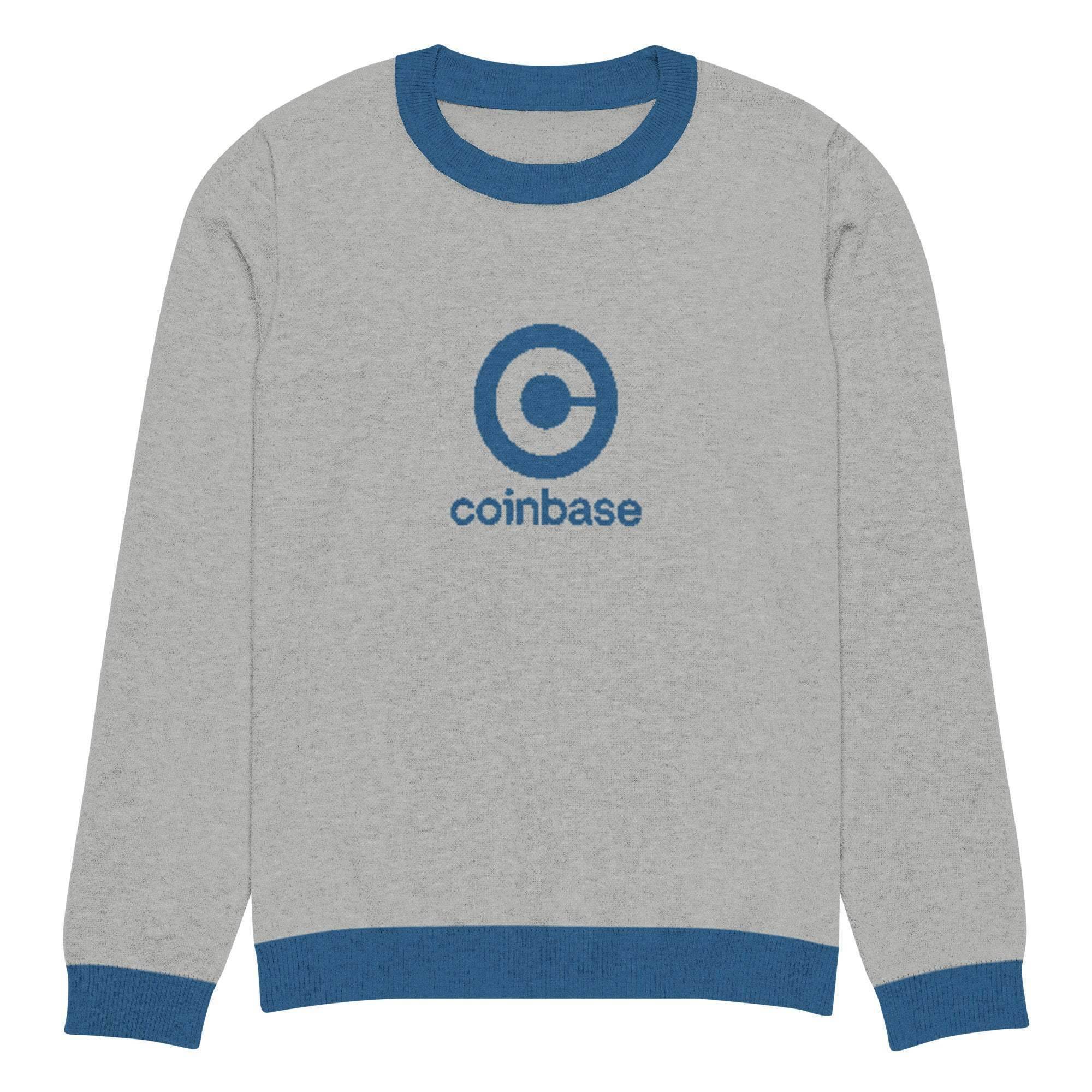 Coinbase Crew Knitted Sweater - InvestmenTees