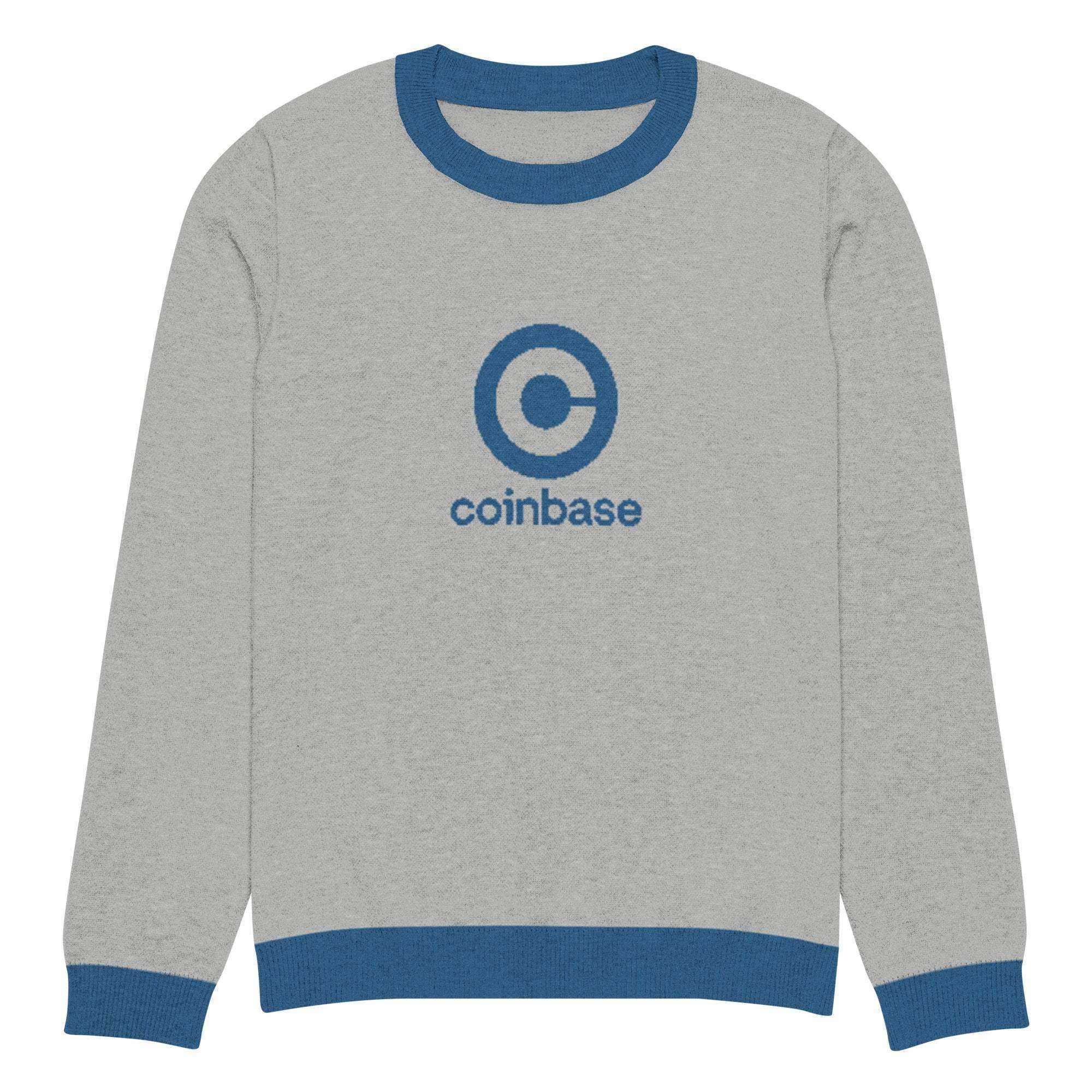 Coinbase Crew Knitted Sweater - InvestmenTees