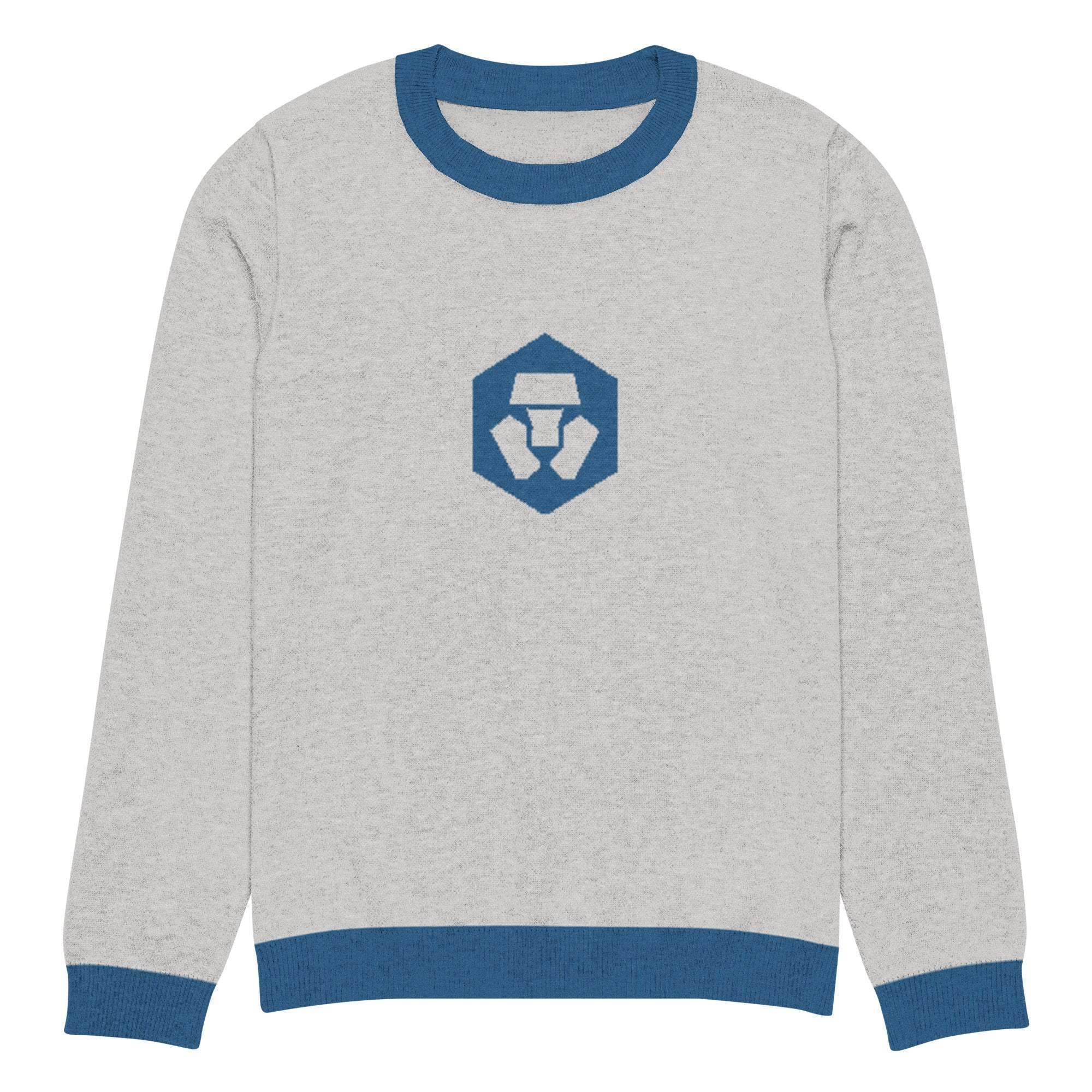Cronos Crypto Crew Knitted Sweater - InvestmenTees