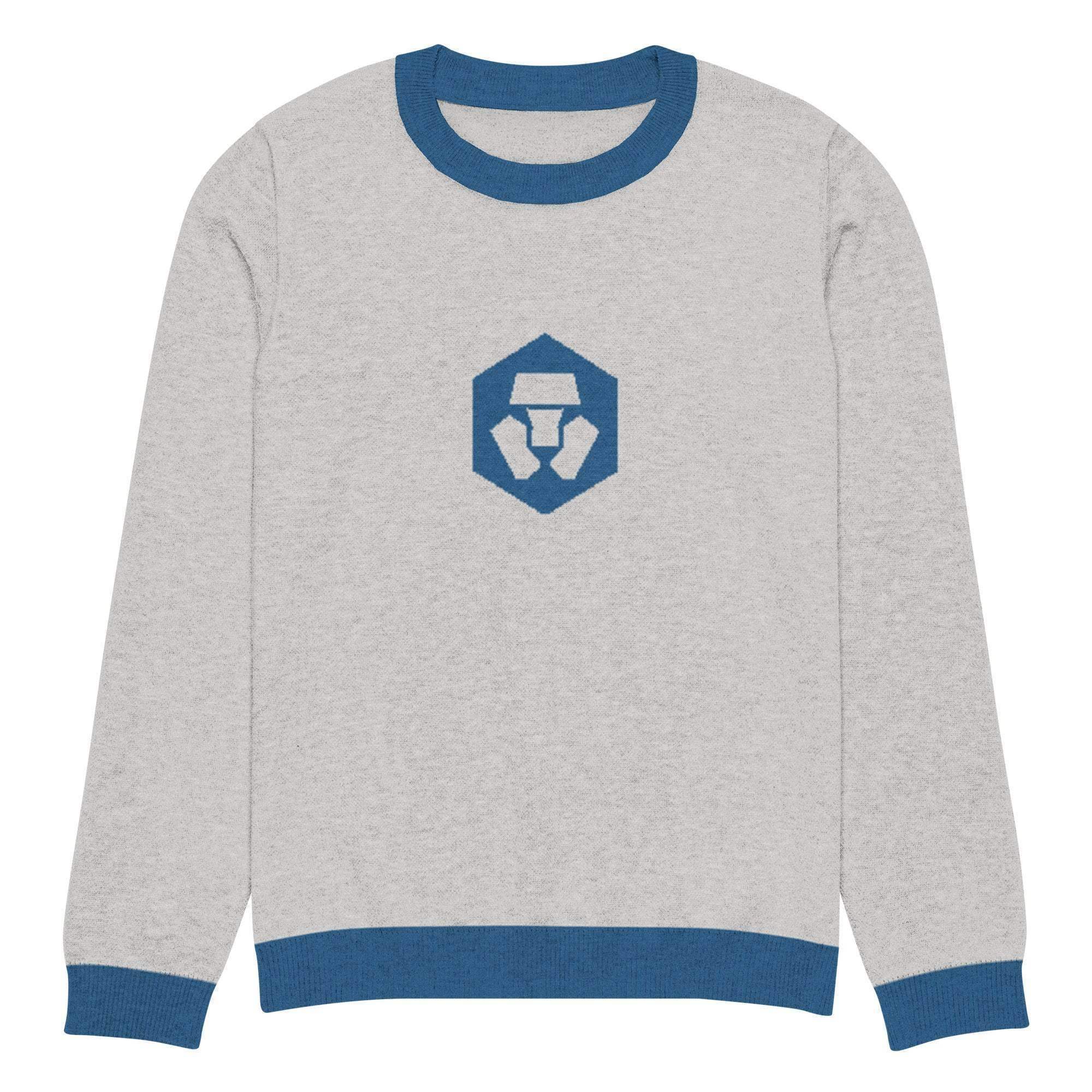 Cronos Crypto Crew Knitted Sweater - InvestmenTees