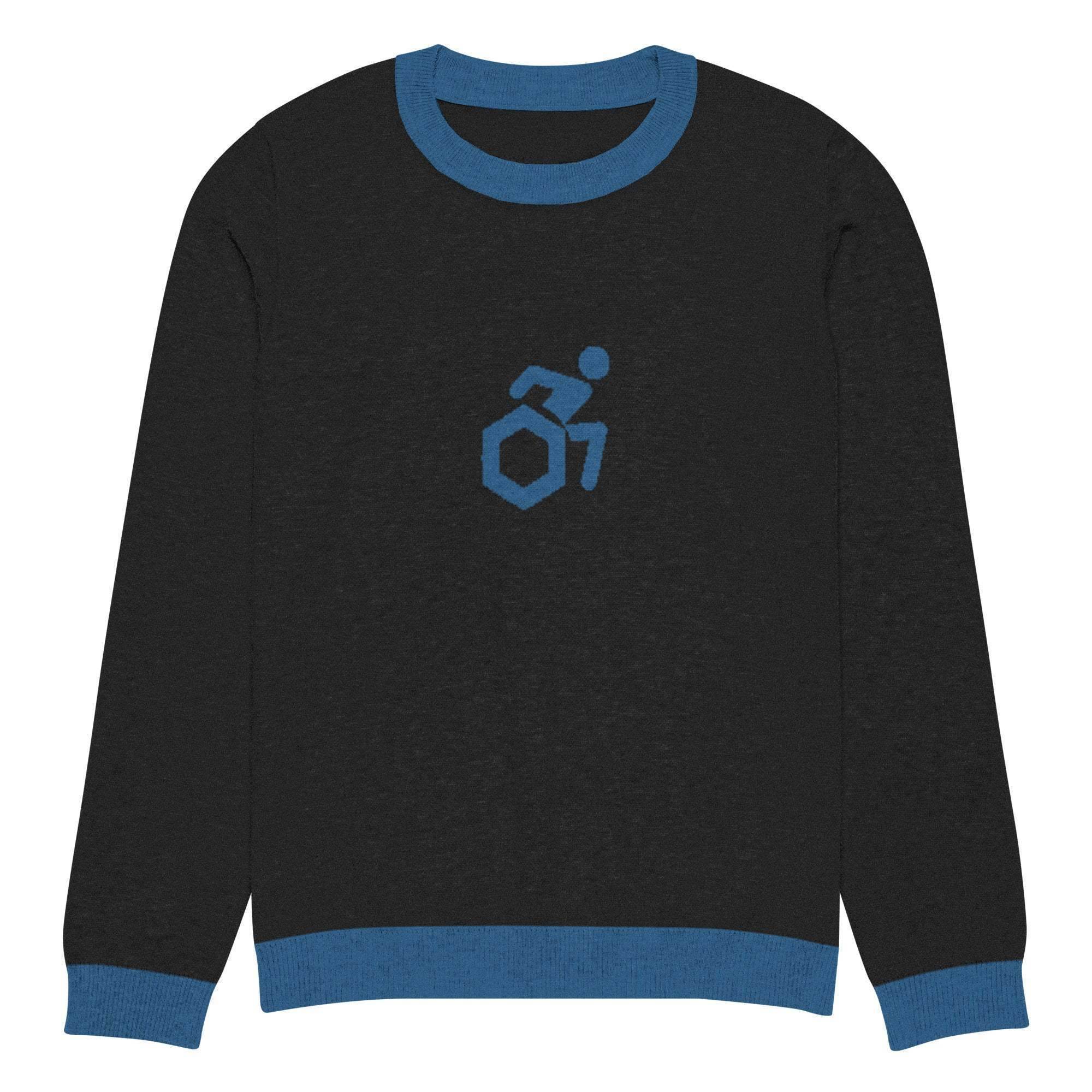 Chainlink Disabled Crew Knitted Sweater - InvestmenTees